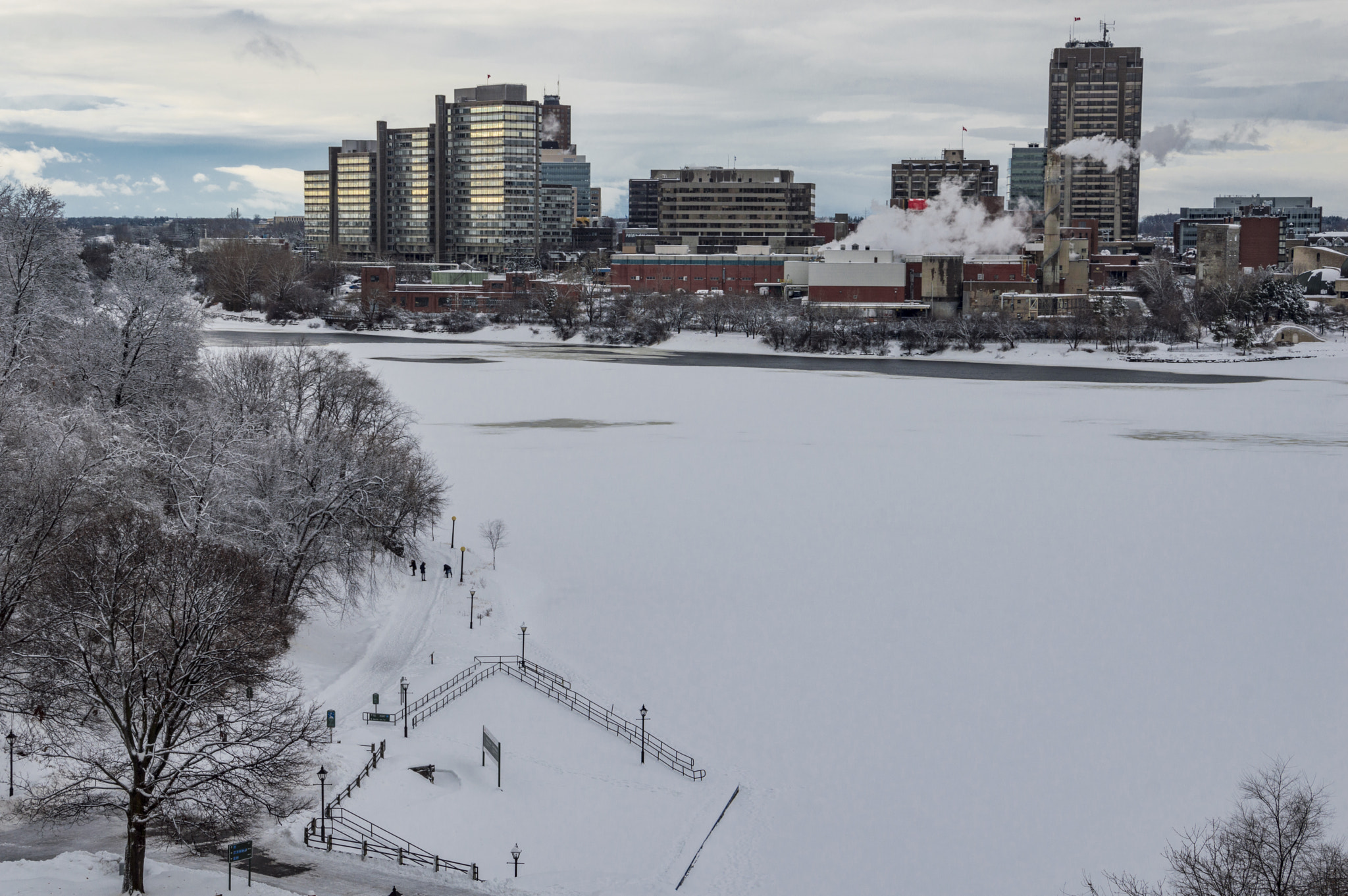 Nikon D3200 sample photo. View of gatineau photography