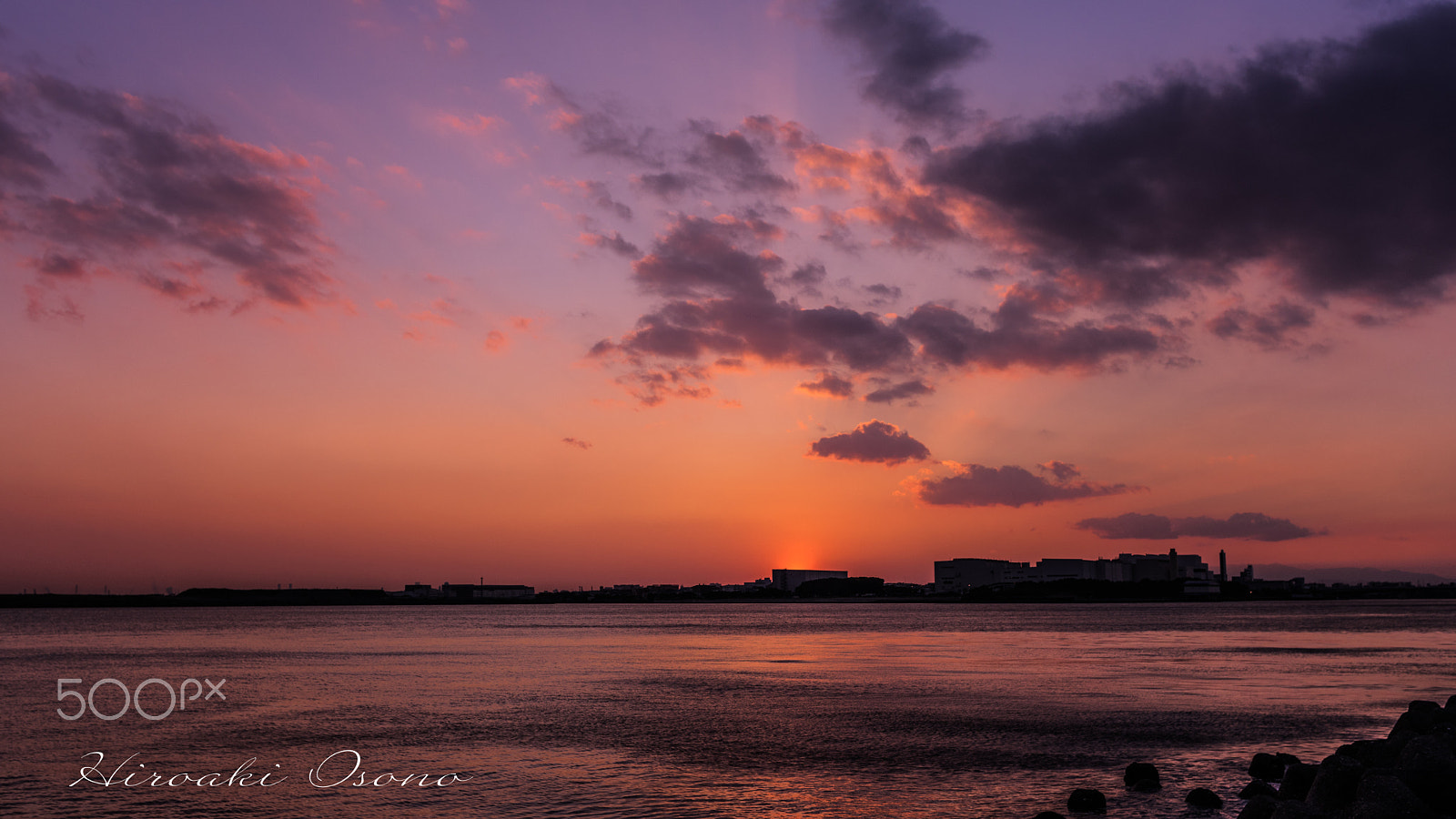 Pentax K-3 sample photo. Yesterday's sunset photography