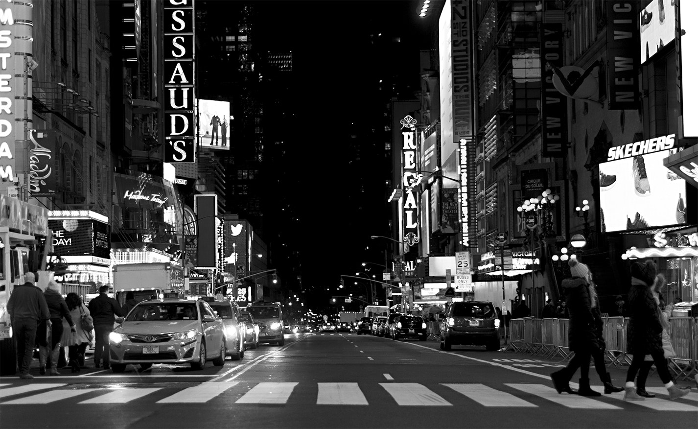 Pentax K-3 sample photo. New york at night photography