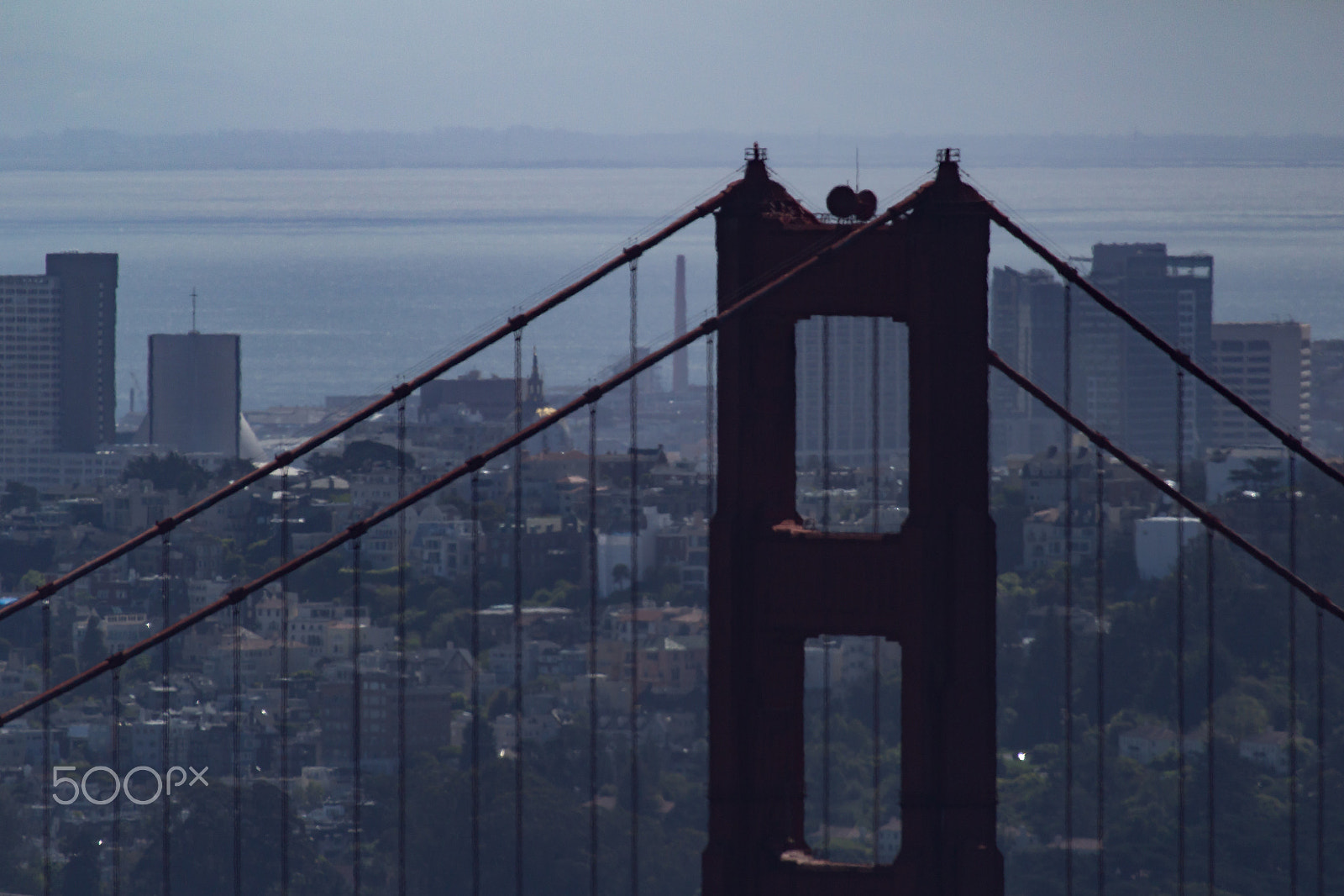 Canon EF 100-400mm F4.5-5.6L IS USM sample photo. San francisco skyline photography
