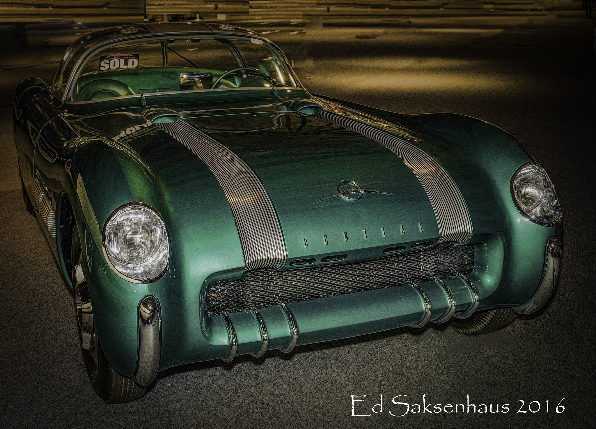 Nikon D800 sample photo. 1954 pontiac bonneville special motorama concept car photography