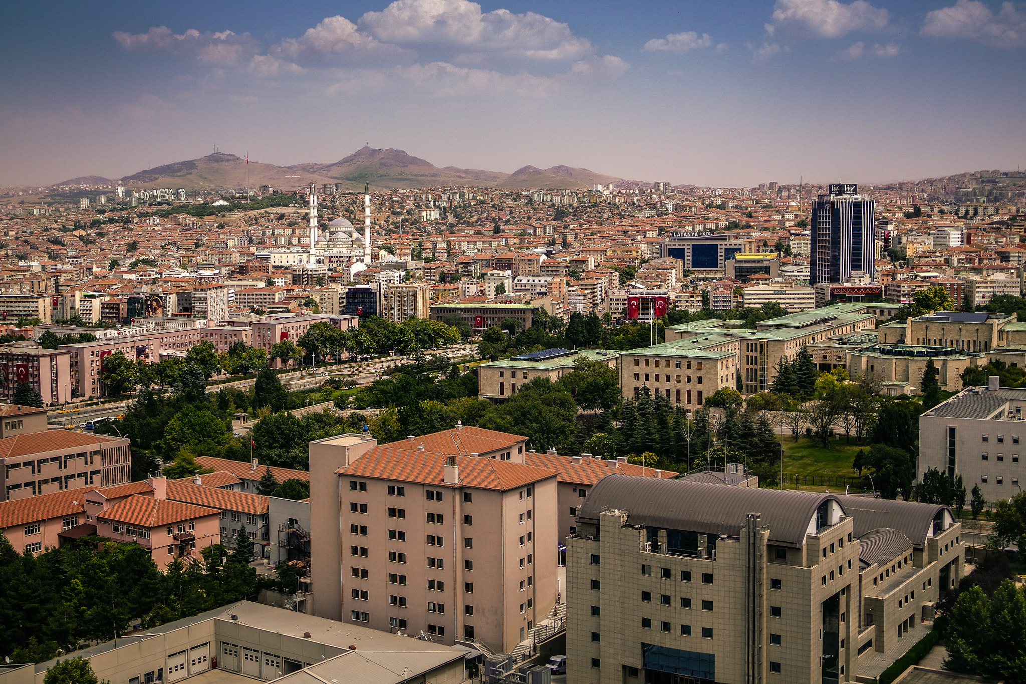 Samsung NX mini sample photo. Ankara cityscape photography