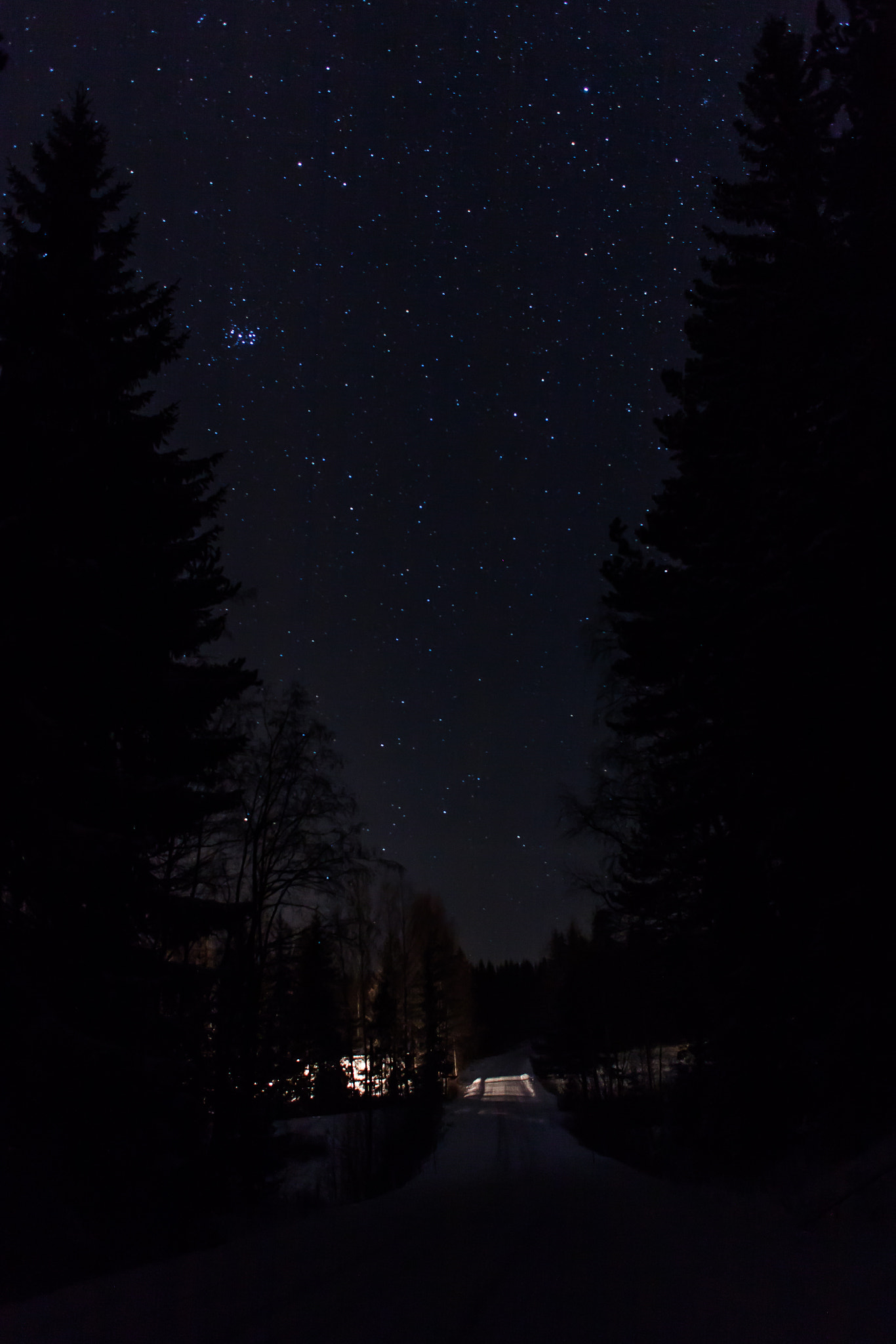 Canon EOS 50D + Sigma 18-50mm F2.8-4.5 DC OS HSM sample photo. Winter's night photography