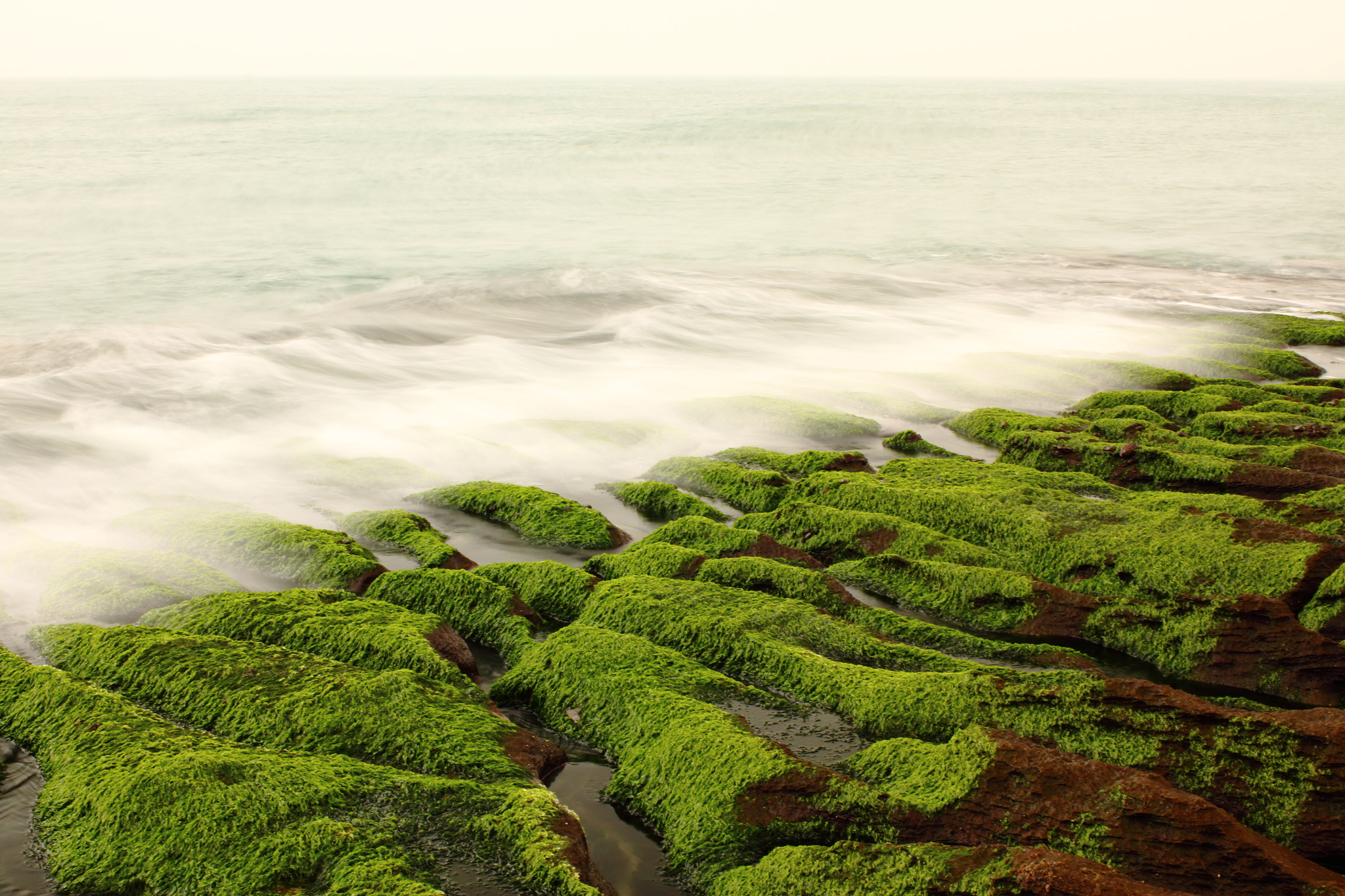 Canon EOS 70D + Canon EF 35mm F1.4L USM sample photo. Stone trench of laomei coast-02 photography