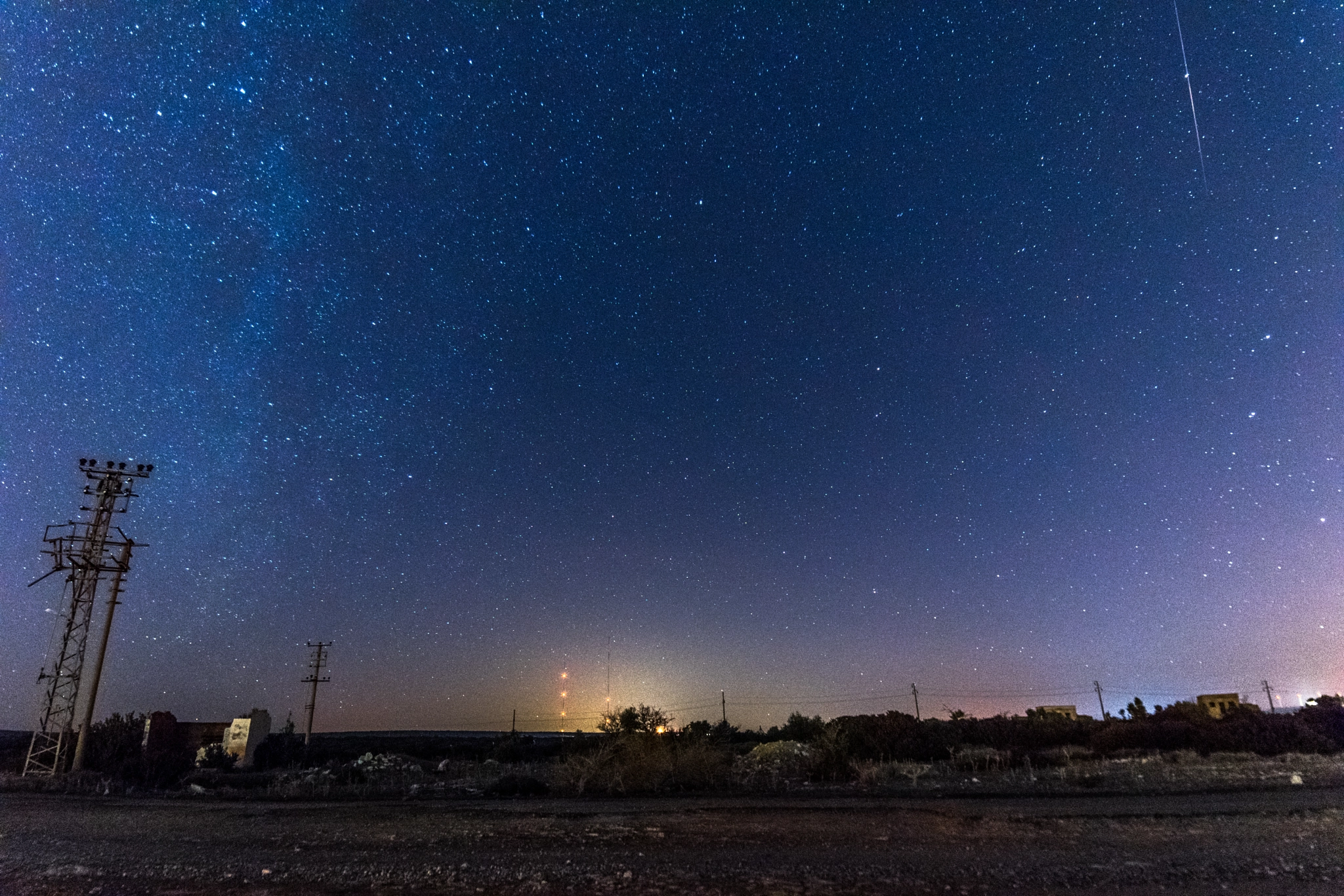 Samyang 14mm F2.8 ED AS IF UMC sample photo. Quadrantids photography