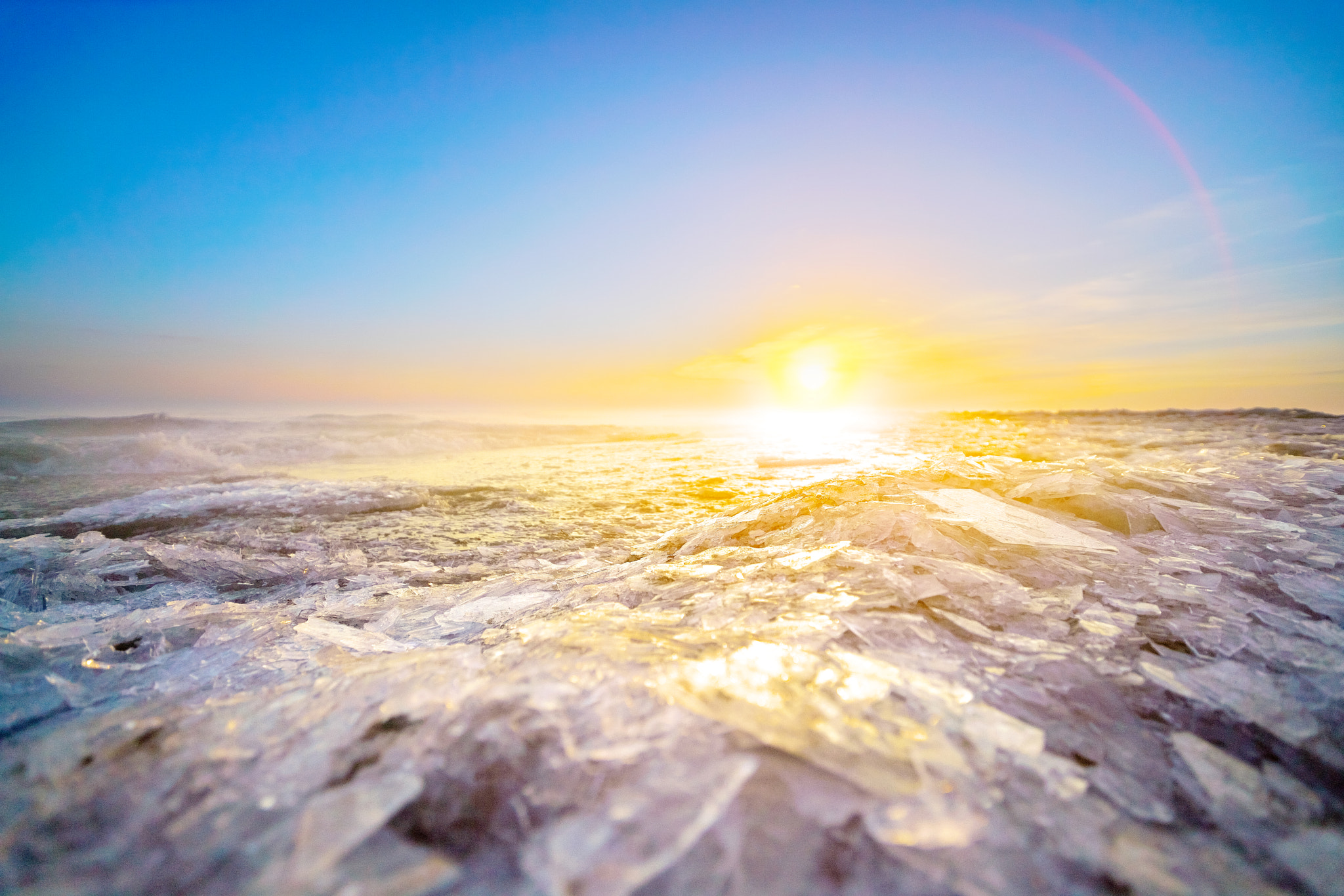 Sony a99 II + Sony Vario-Sonnar T* 16-35mm F2.8 ZA SSM sample photo. Sound of the icy waves photography