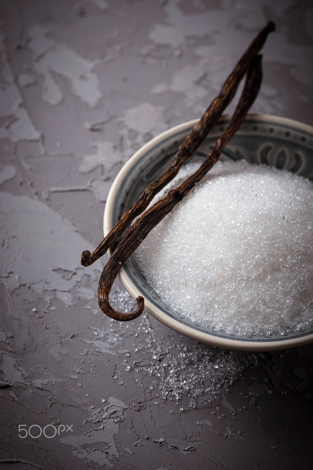 Sigma 105mm F2.8 EX DG OS HSM sample photo. Vanilla pods and sugar photography