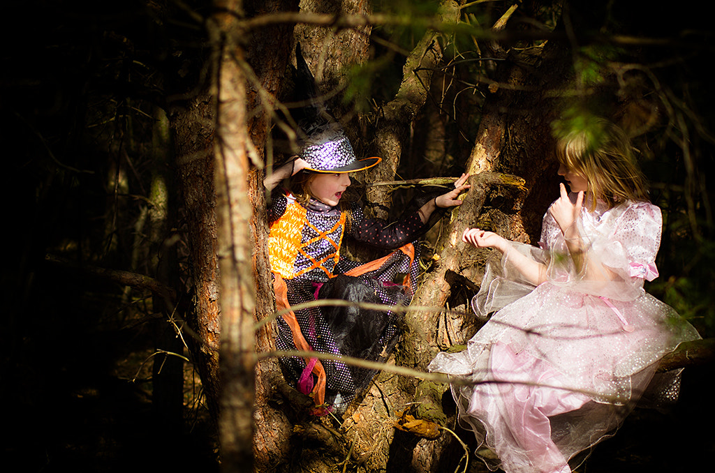 Tamron AF 70-300mm F4-5.6 LD Macro 1:2 sample photo. Little fairies photography