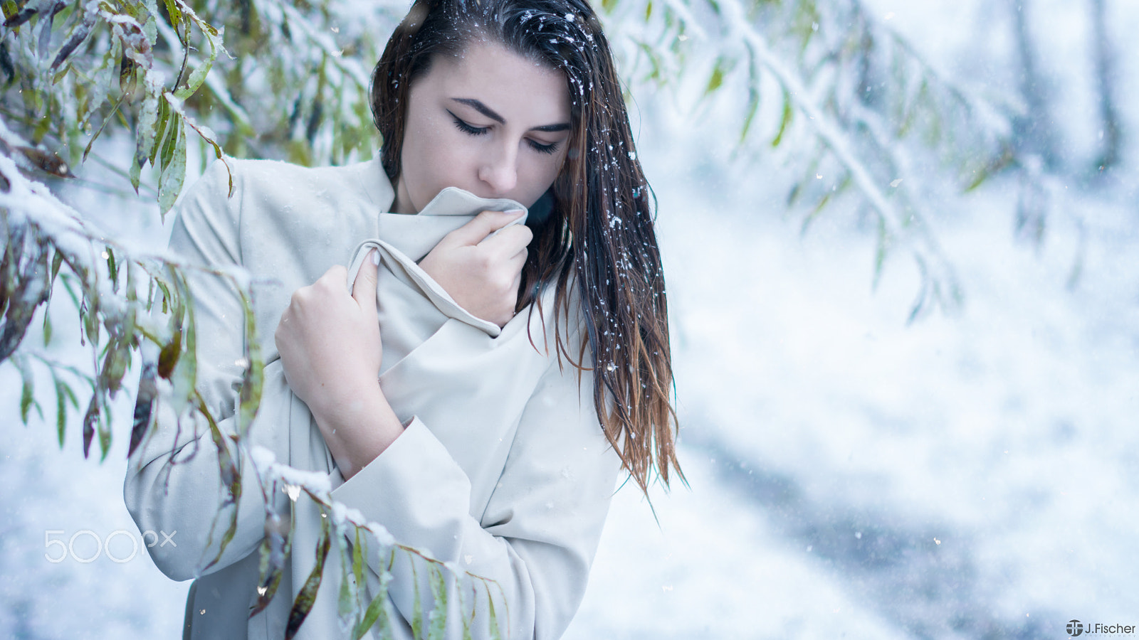 Nikon D7100 + Sigma 50mm F1.4 EX DG HSM sample photo. Cold snow photography