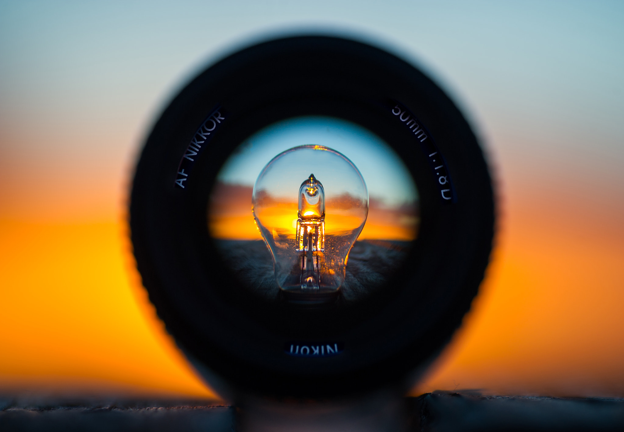 Nikon D3S sample photo. Turn on the light : through the lens photography