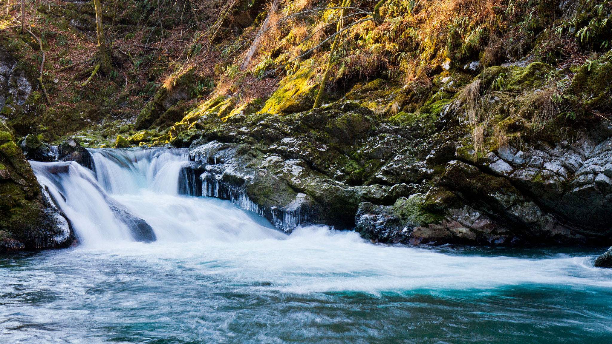 Canon EF 16-35mm F4L IS USM sample photo. Vintgar gorge photography