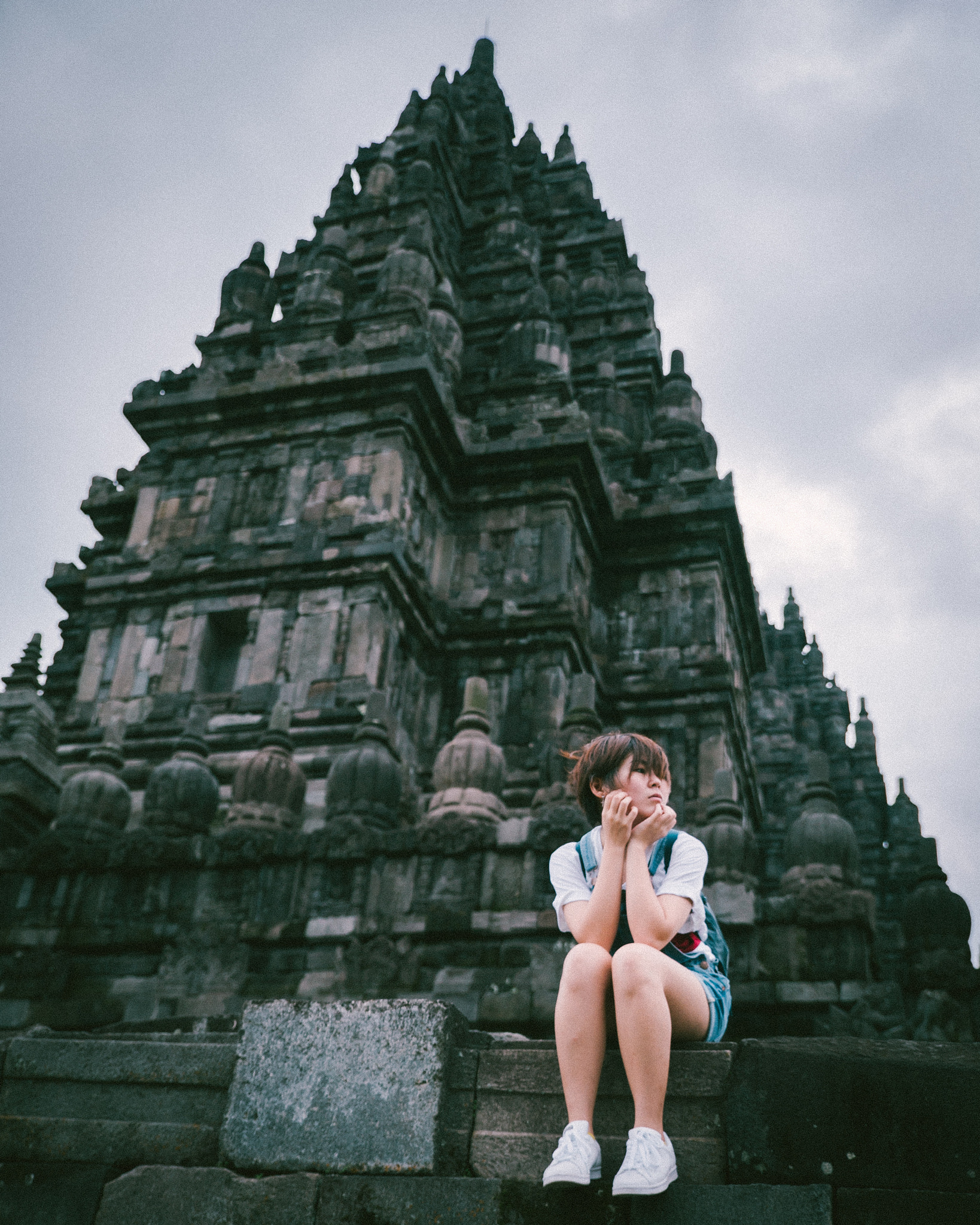 Sony a7S + Sony 70-400mm F4-5.6 G SSM sample photo. Candi prambanan photography