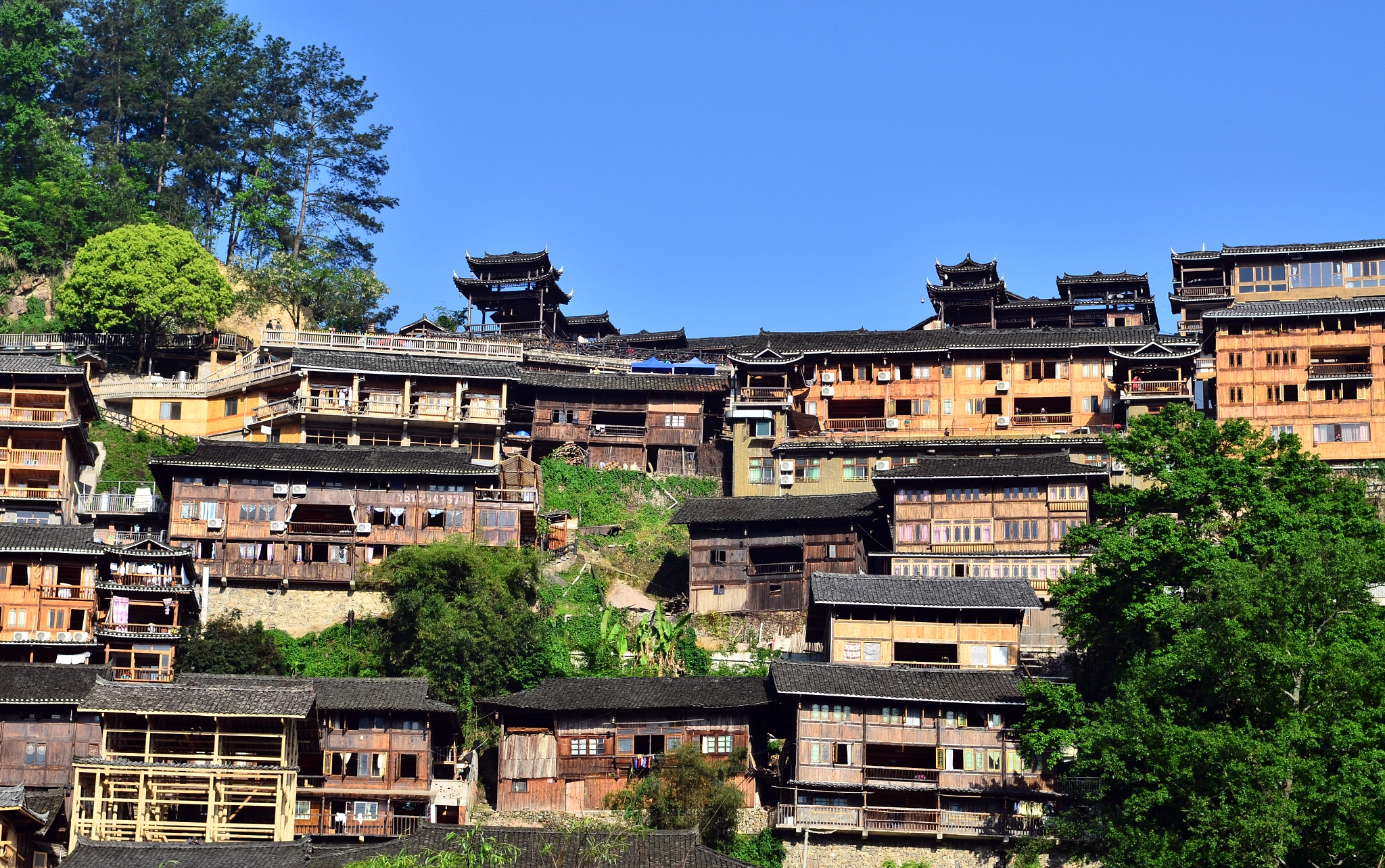 Nikon D7000 + Nikon AF-S Nikkor 28mm F1.8G sample photo. Xijiang town photography