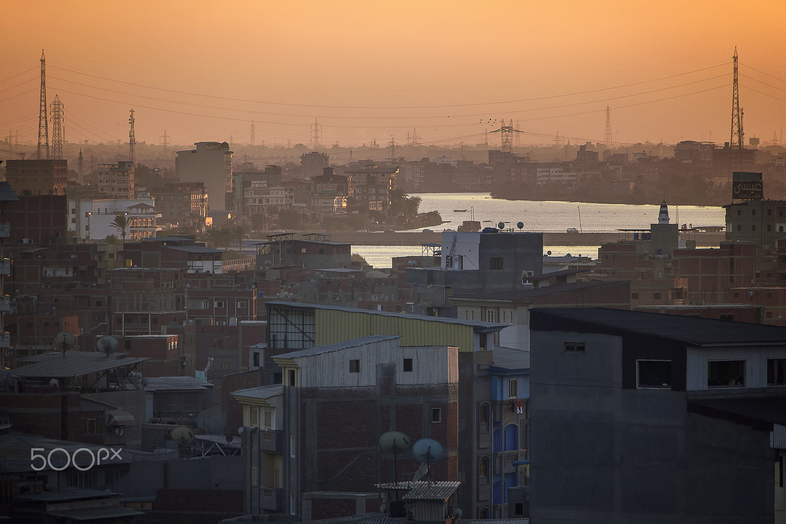 Sigma 18-250mm F3.5-6.3 DC OS HSM sample photo. Nile & skyline of majestic city photography