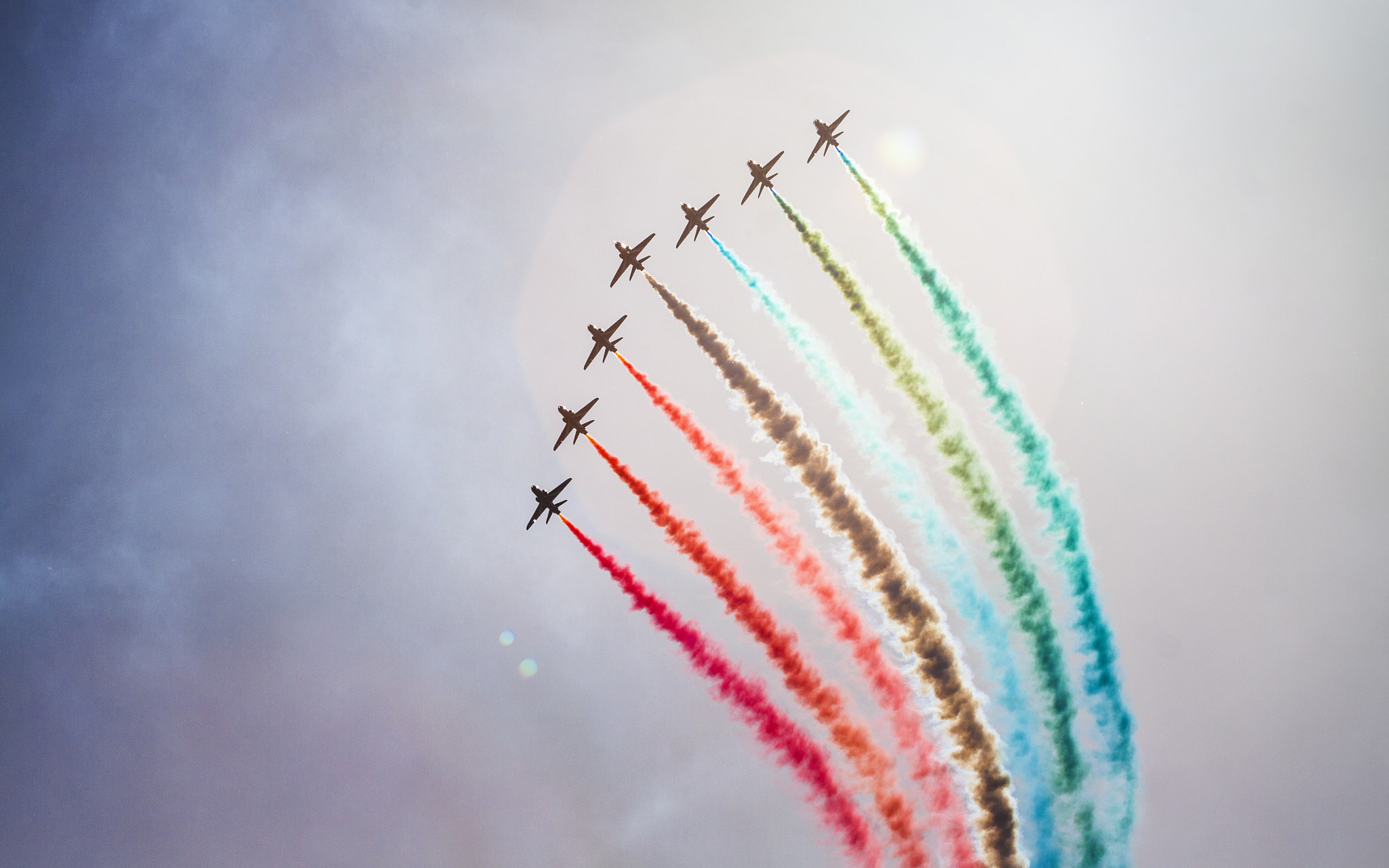 Canon EOS 50D + Canon EF 70-200mm F4L USM sample photo. Red arrows at the duxford airshow 2016 009 photography
