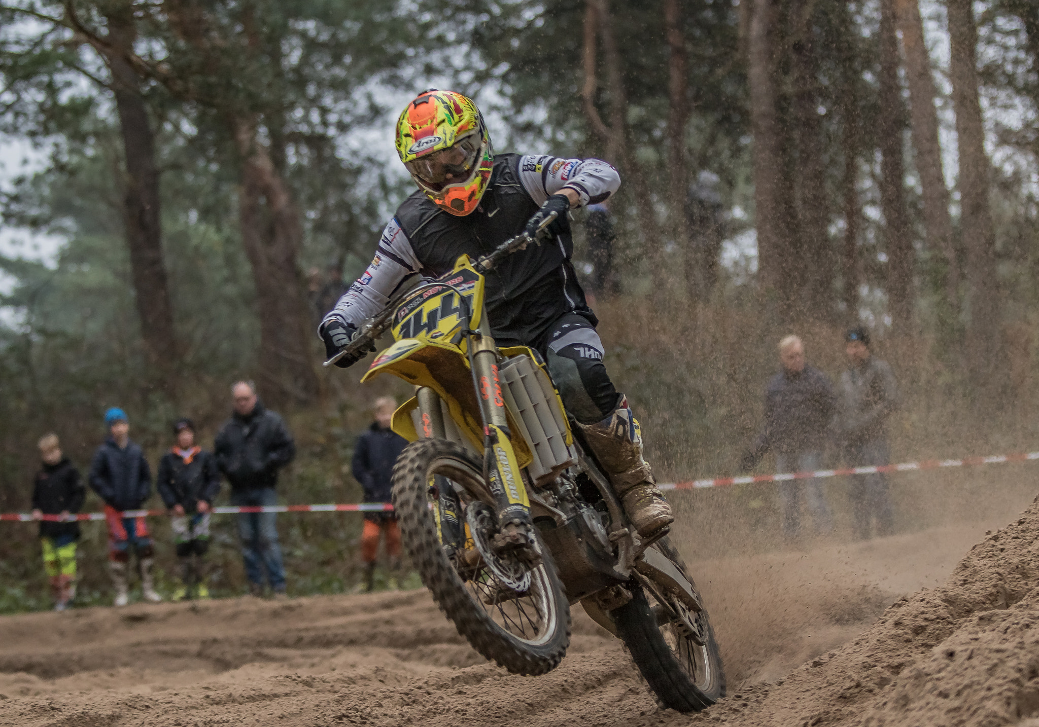 Canon EF 70-200mm F2.8L IS USM sample photo. Clubcross nunspeet photography