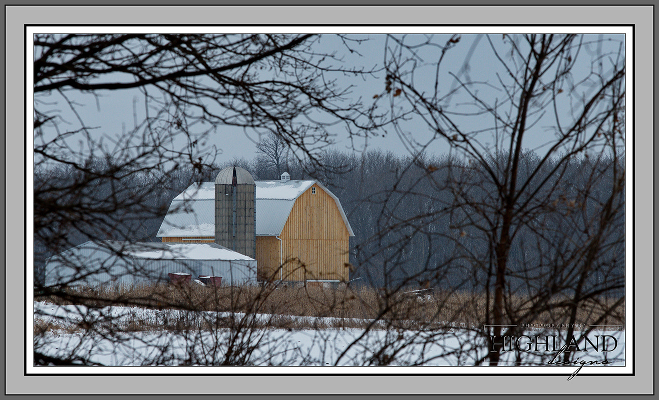Sony a7 II + Canon EF 70-200mm F2.8L USM sample photo. The barn photography