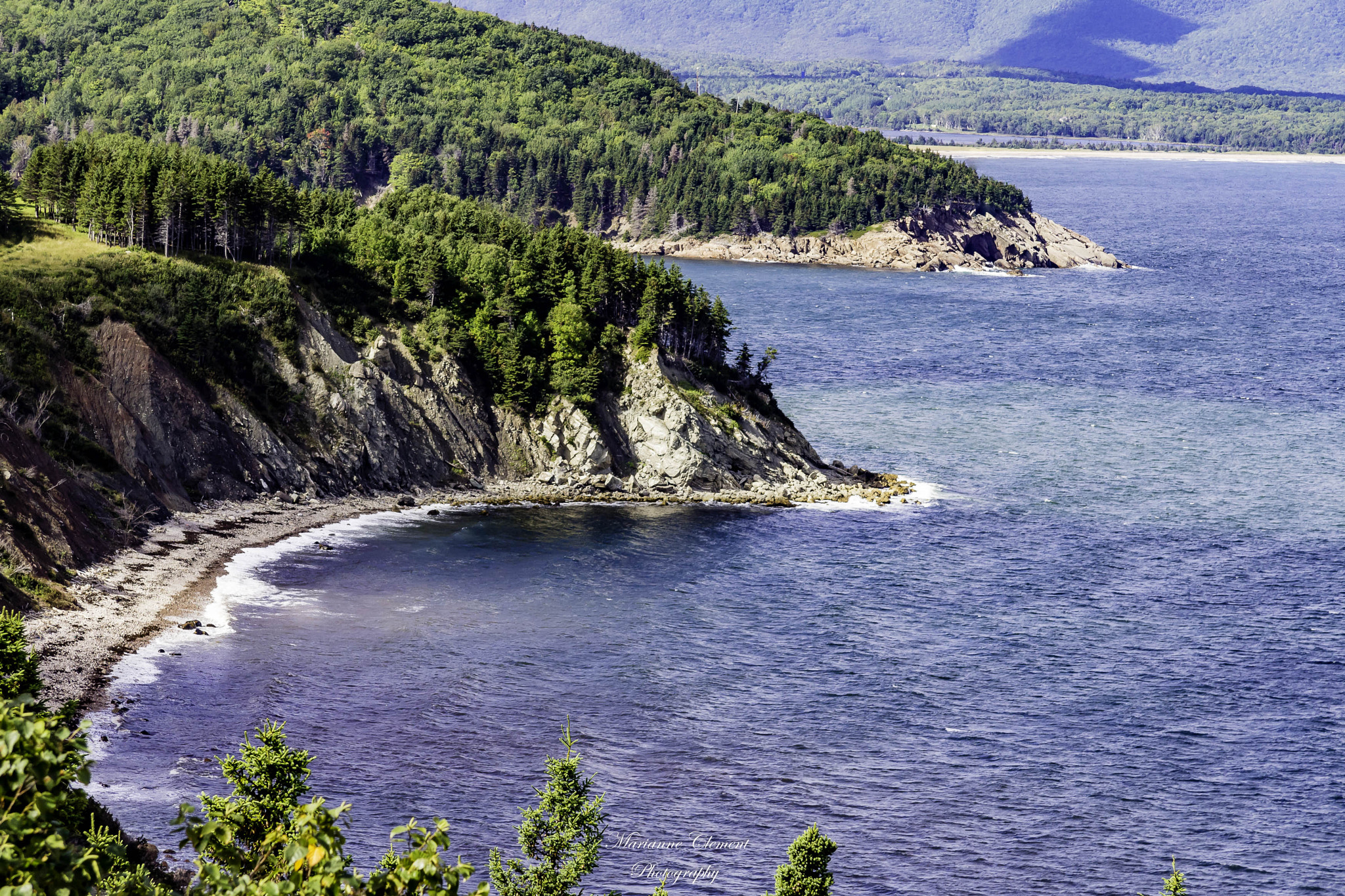 Canon EF-S 17-85mm F4-5.6 IS USM sample photo. Cabot trail coastline photography