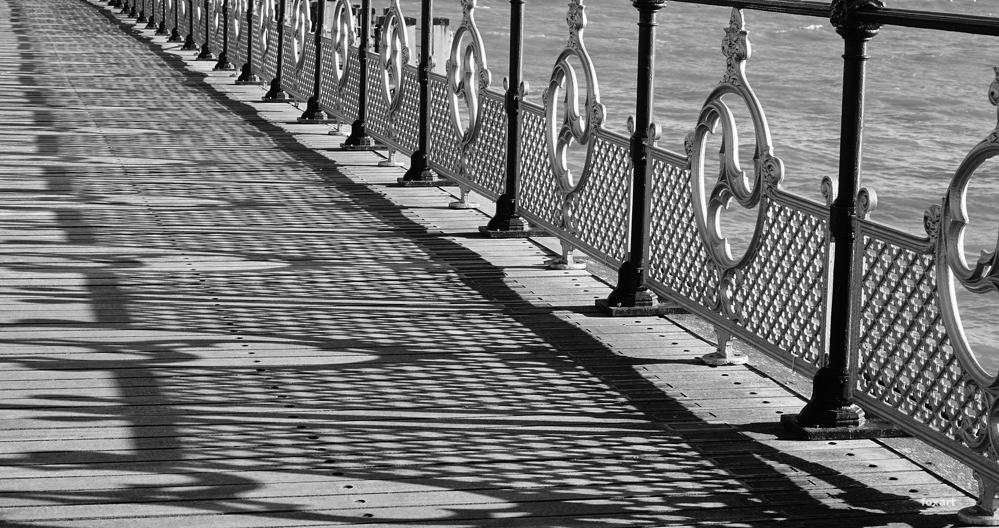 Phase One IQ260 sample photo. Swanage pier photography