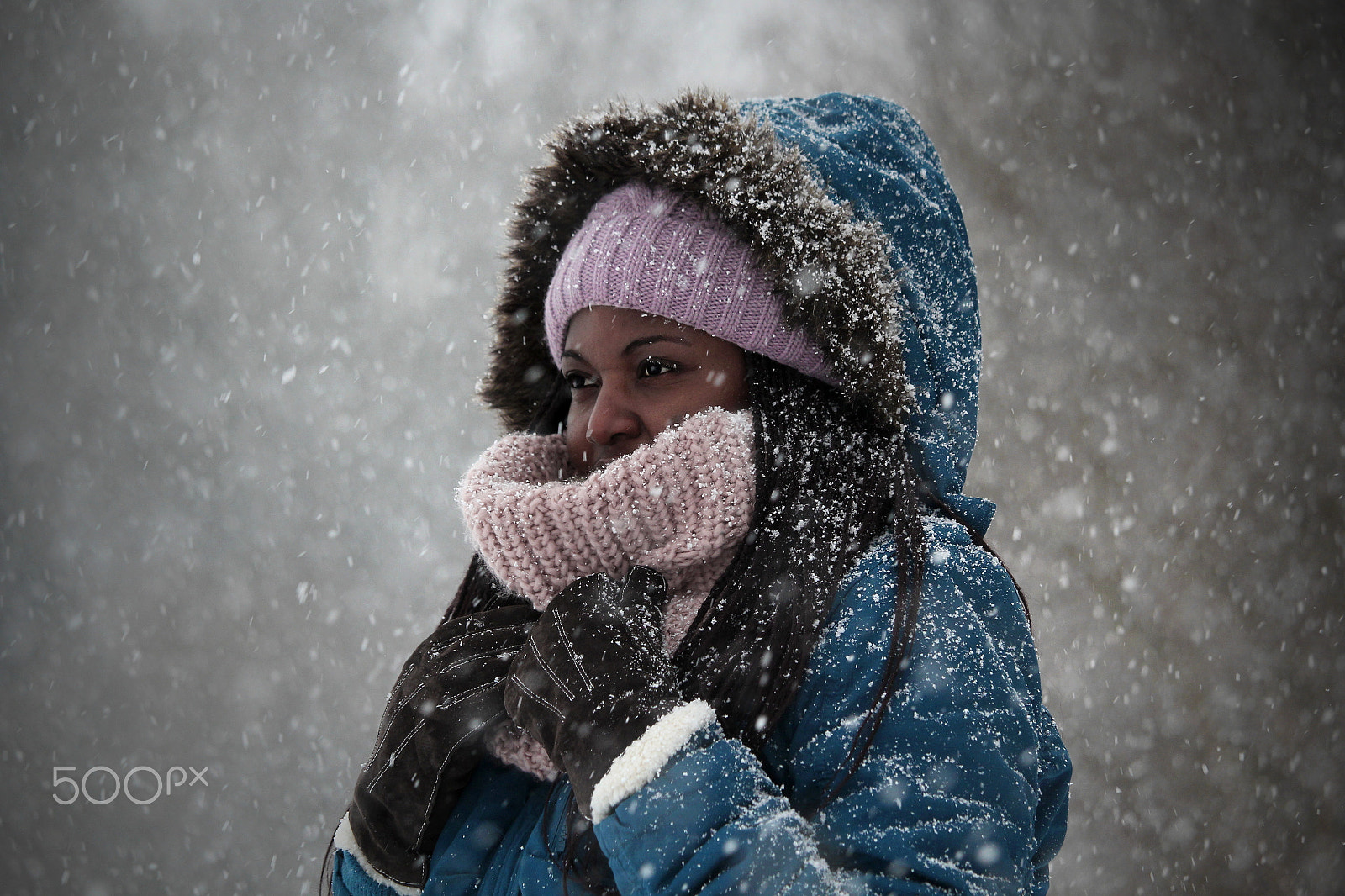 Canon EF-S 55-250mm F4-5.6 IS STM sample photo. Let it snow photography