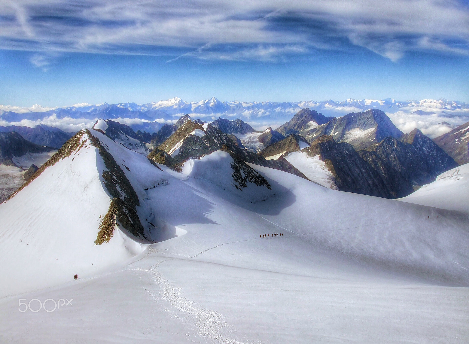 Fujifilm FinePix A820 sample photo. Alpine peaks photography