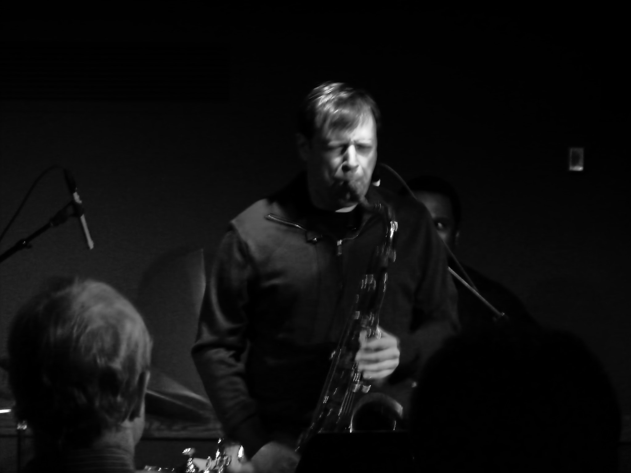 Panasonic DMC-ZS1 sample photo. Chris potter, down beat's number one sax player in ... photography