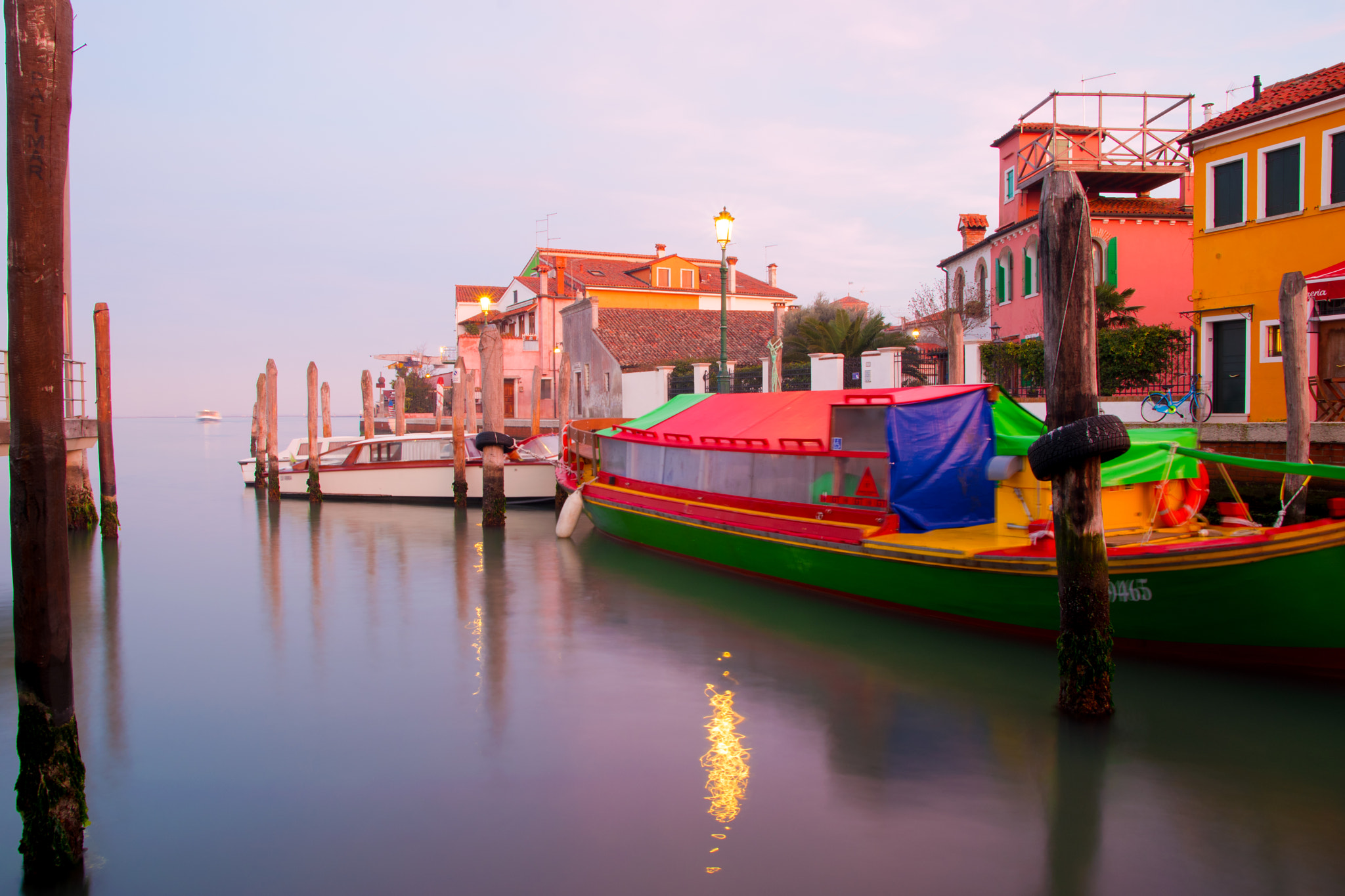 Sigma 17-50mm F2.8 EX DC OS HSM sample photo. Burano boat photography