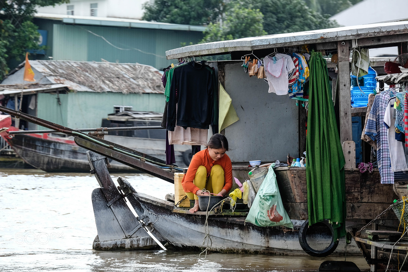 Fujifilm X-T1 sample photo. River life photography