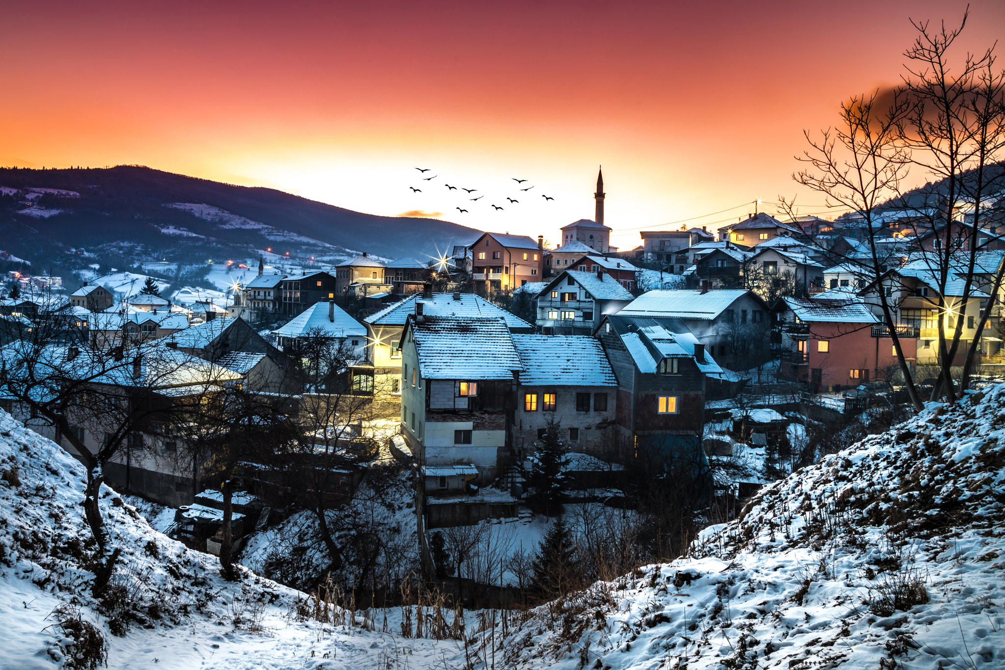 Sony a7R II + Canon EF 24-105mm F4L IS USM sample photo. Travnik old town, bosnia and herzegovina photography