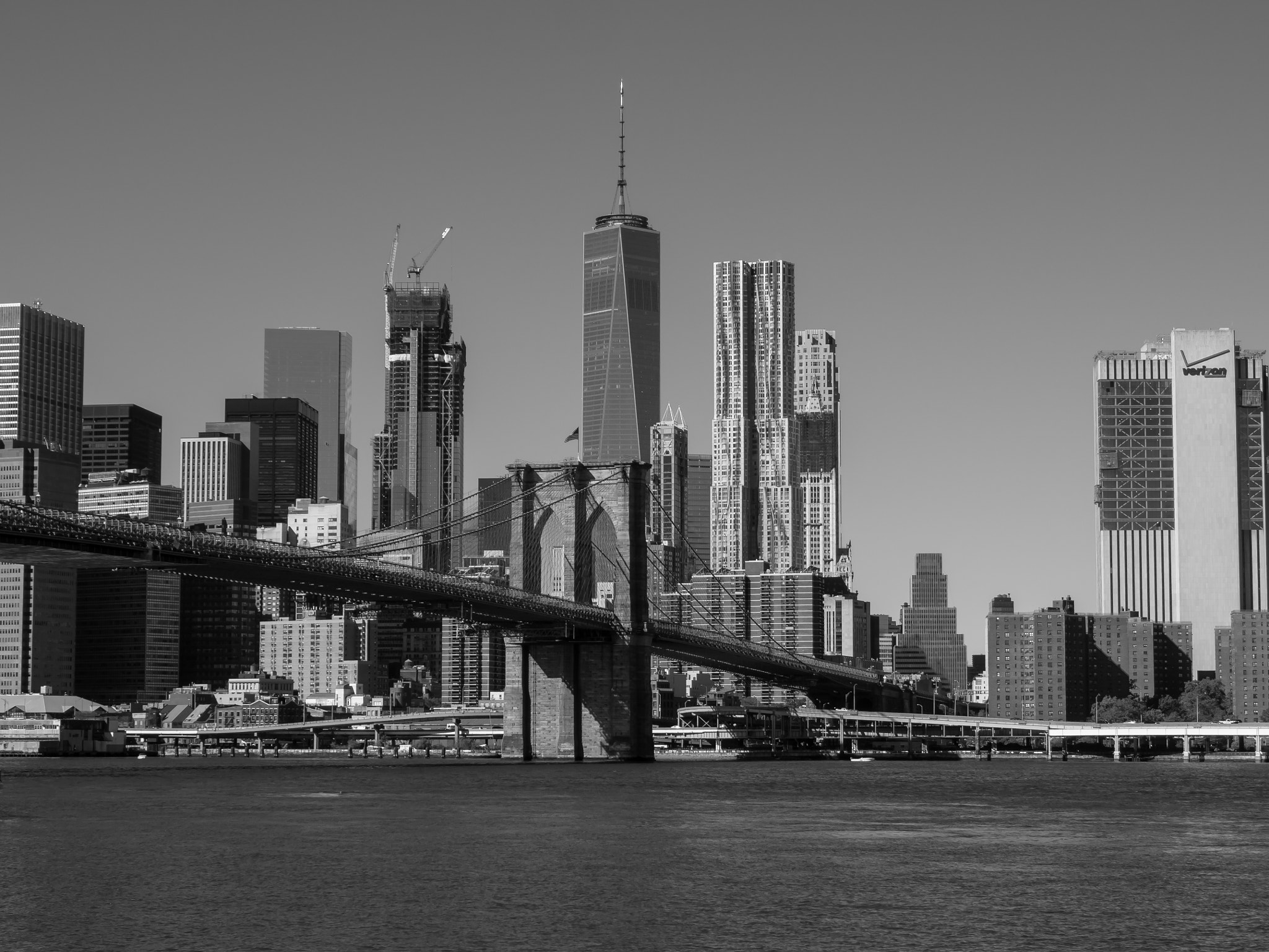 Olympus OM-D E-M10 sample photo. Brooklyn bridge - nyc photography