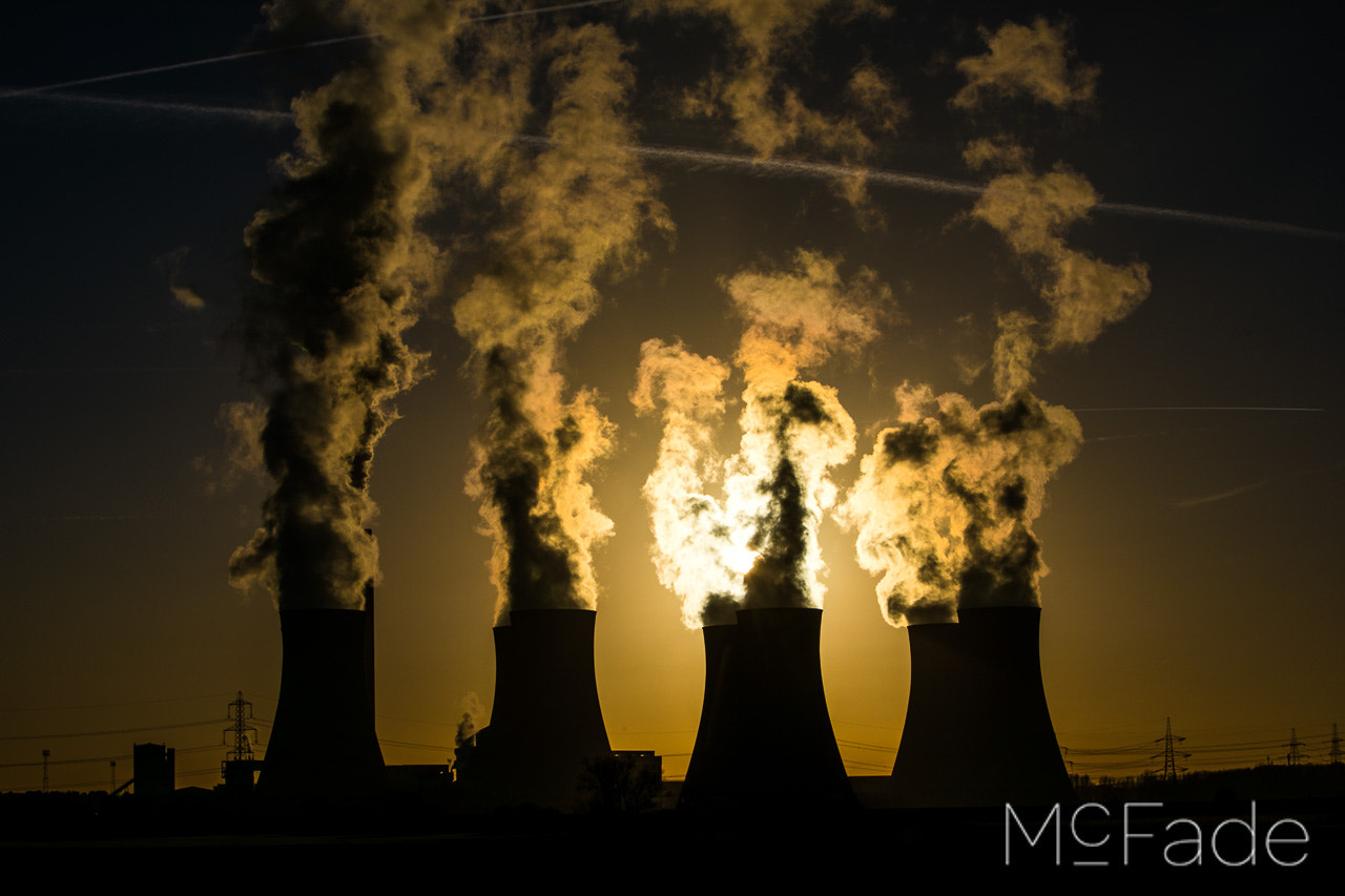 Canon EF 70-200mm F2.8L IS USM sample photo. Eggborough power station 0q5a0244 photography