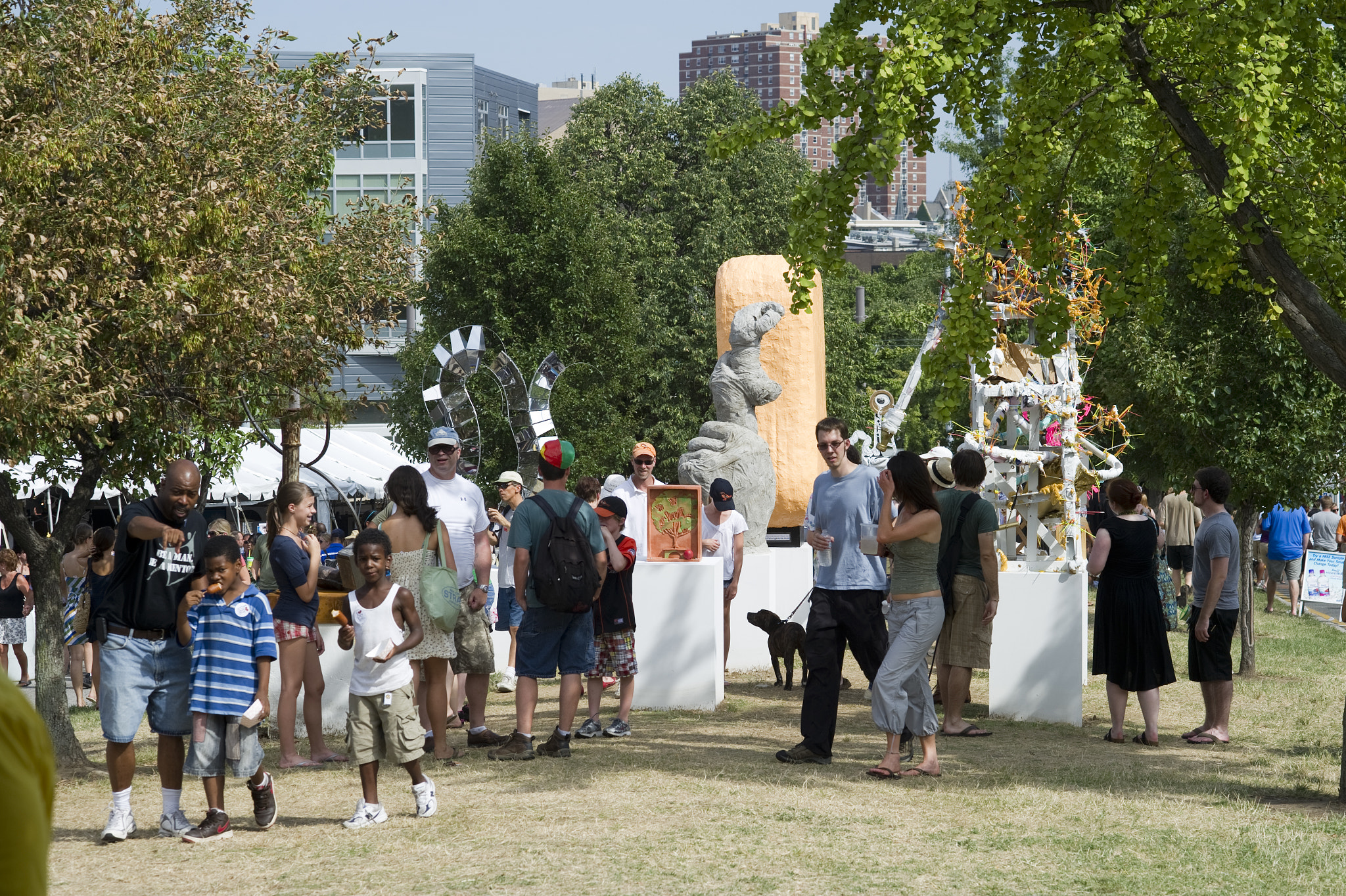 Nikon D3S sample photo. Artscape arts festival, baltimore maryland sculptures photography