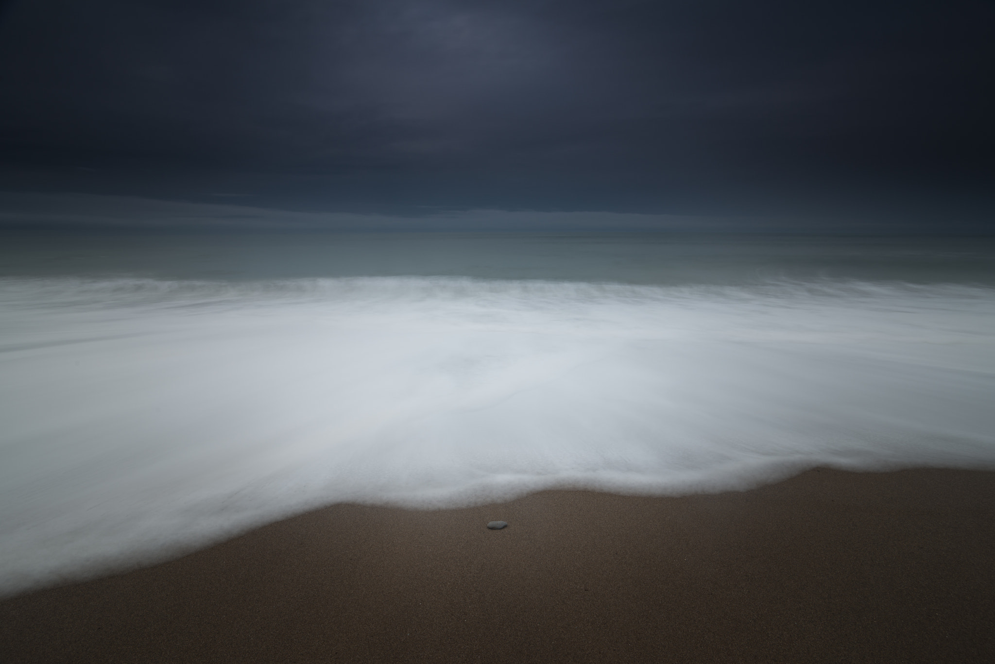 Nikon D800 sample photo. Isolated stone photography