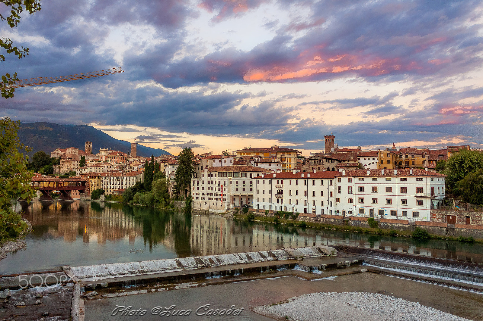 Canon EF-S 18-55mm F3.5-5.6 IS sample photo. Bassano del grappa photography