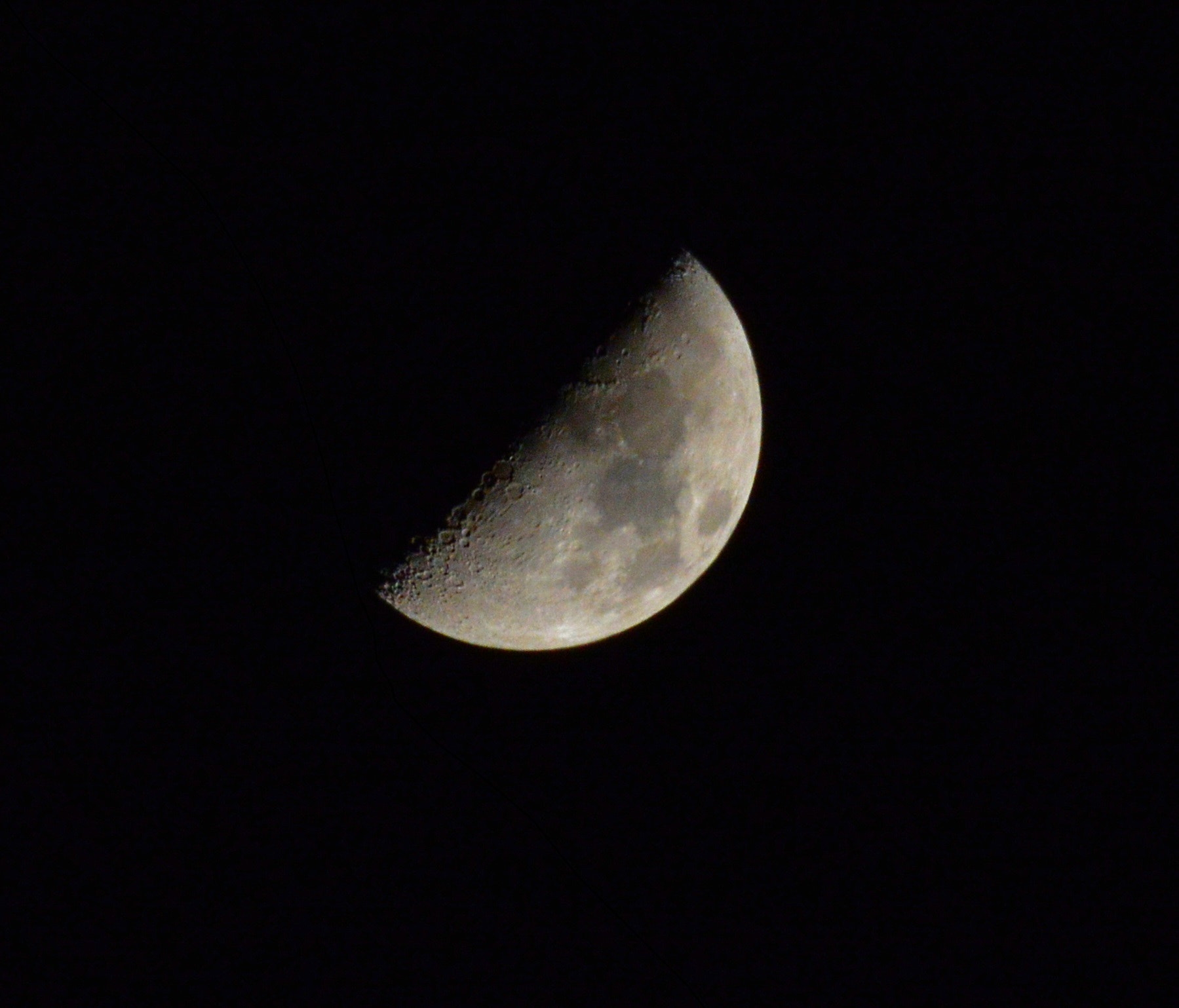 Nikon D5200 sample photo. New moon rising photography