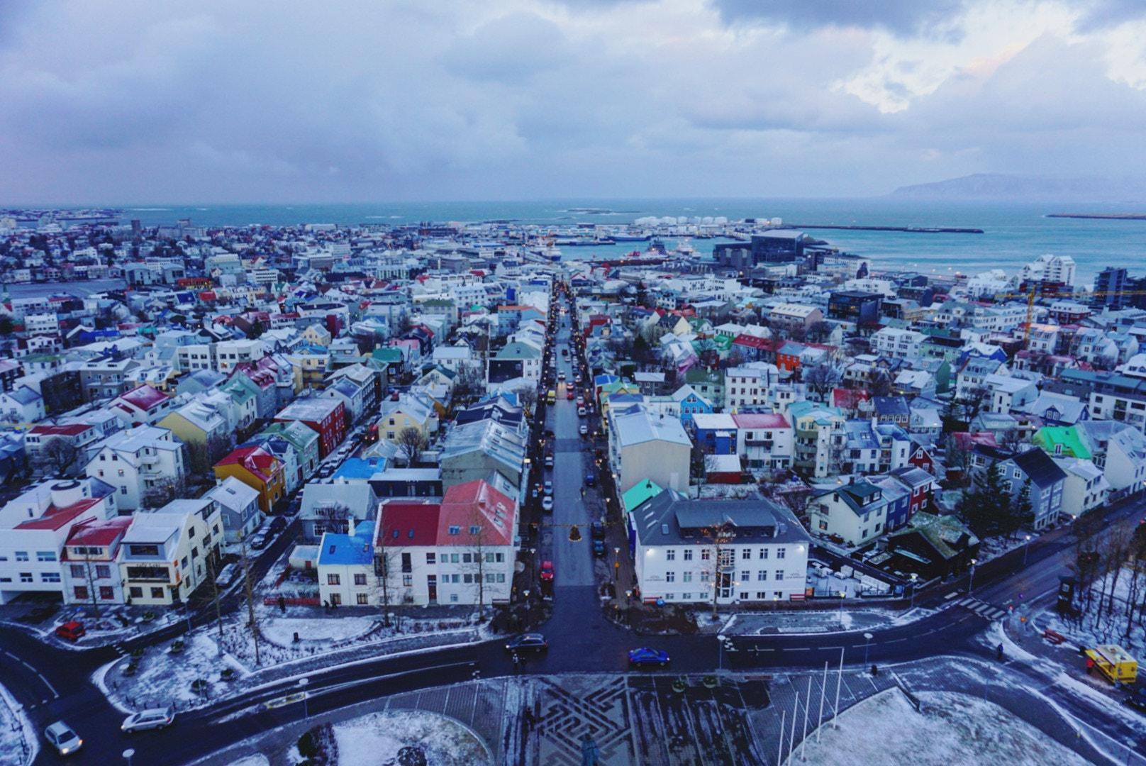 Sony a5100 + Sony E 18-50mm F4-5.6 sample photo. At the top of hallgrimskirkja photography