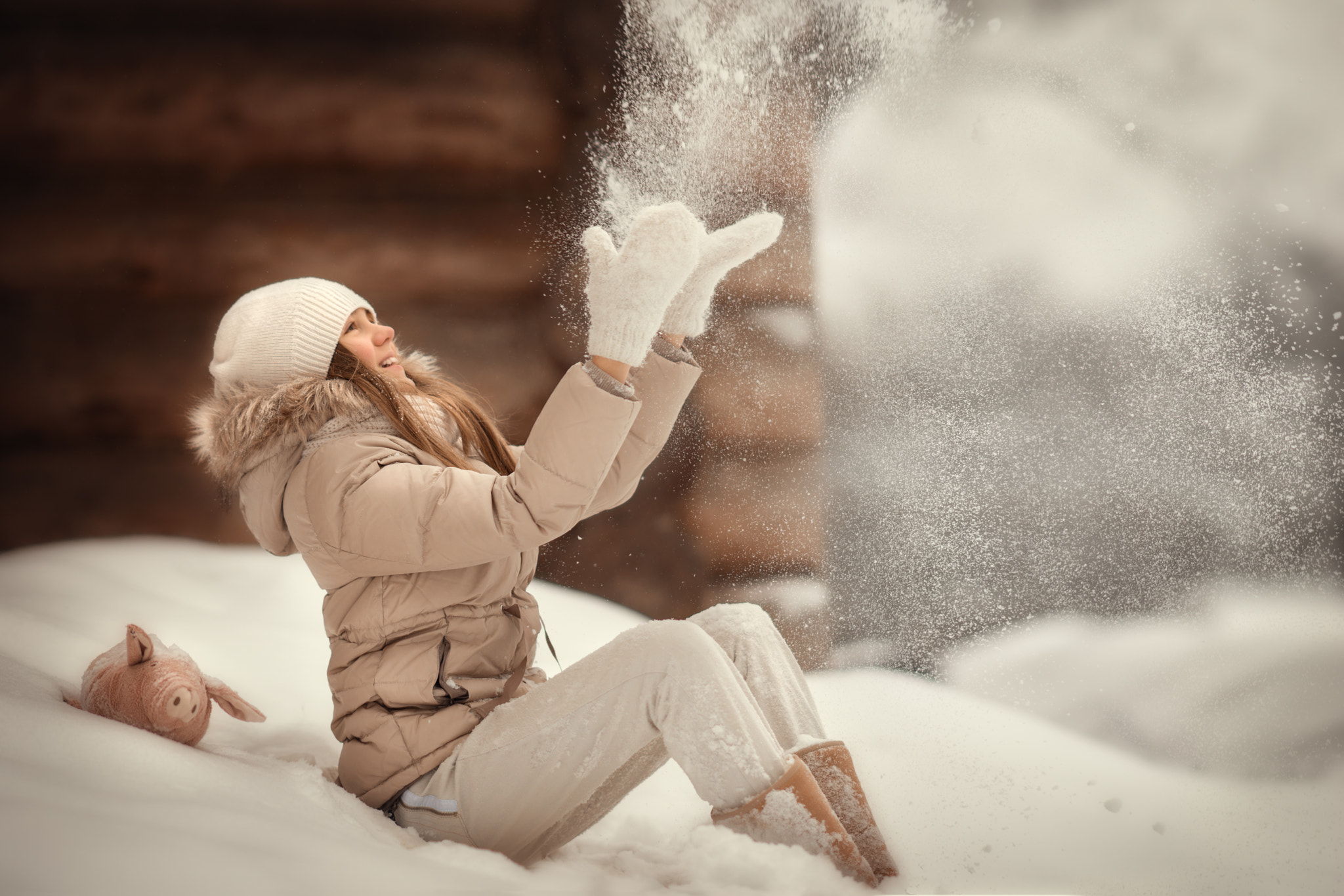 Sony Sonnar T* 135mm F1.8 ZA sample photo. Snow photography