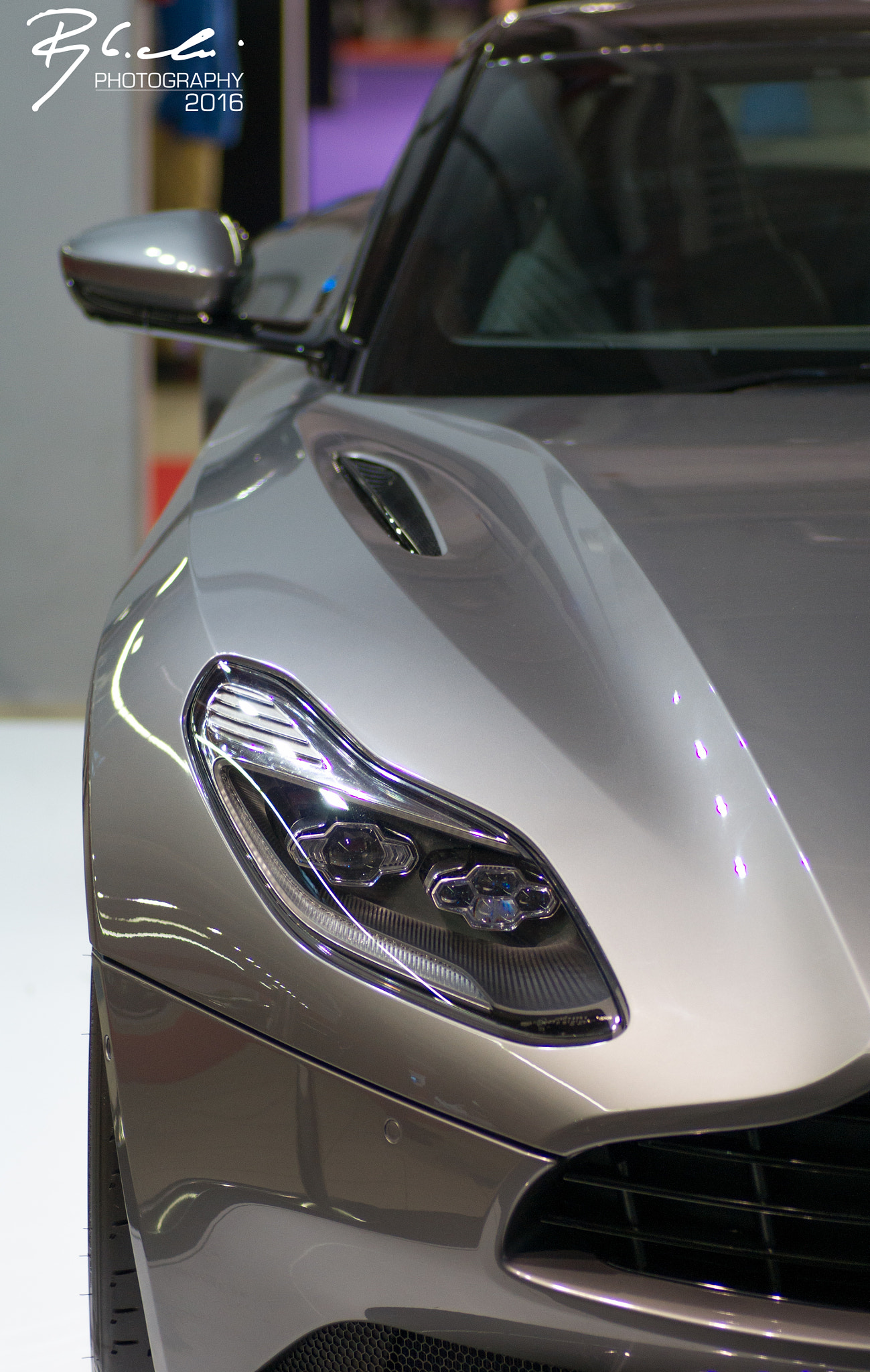 Tamron SP AF 90mm F2.8 Di Macro sample photo. Aston martin photography