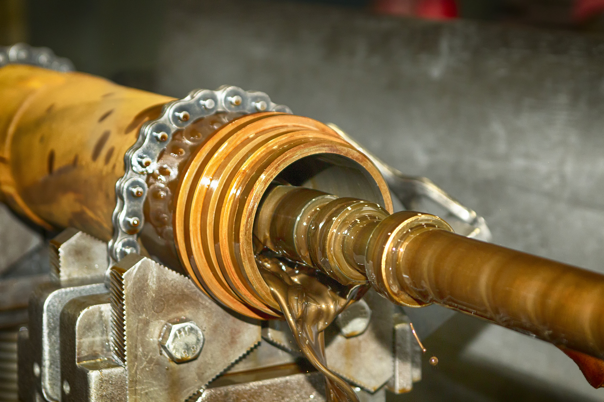 EF28-70mm f/2.8L USM sample photo. Industrial pipe honing.jpg photography