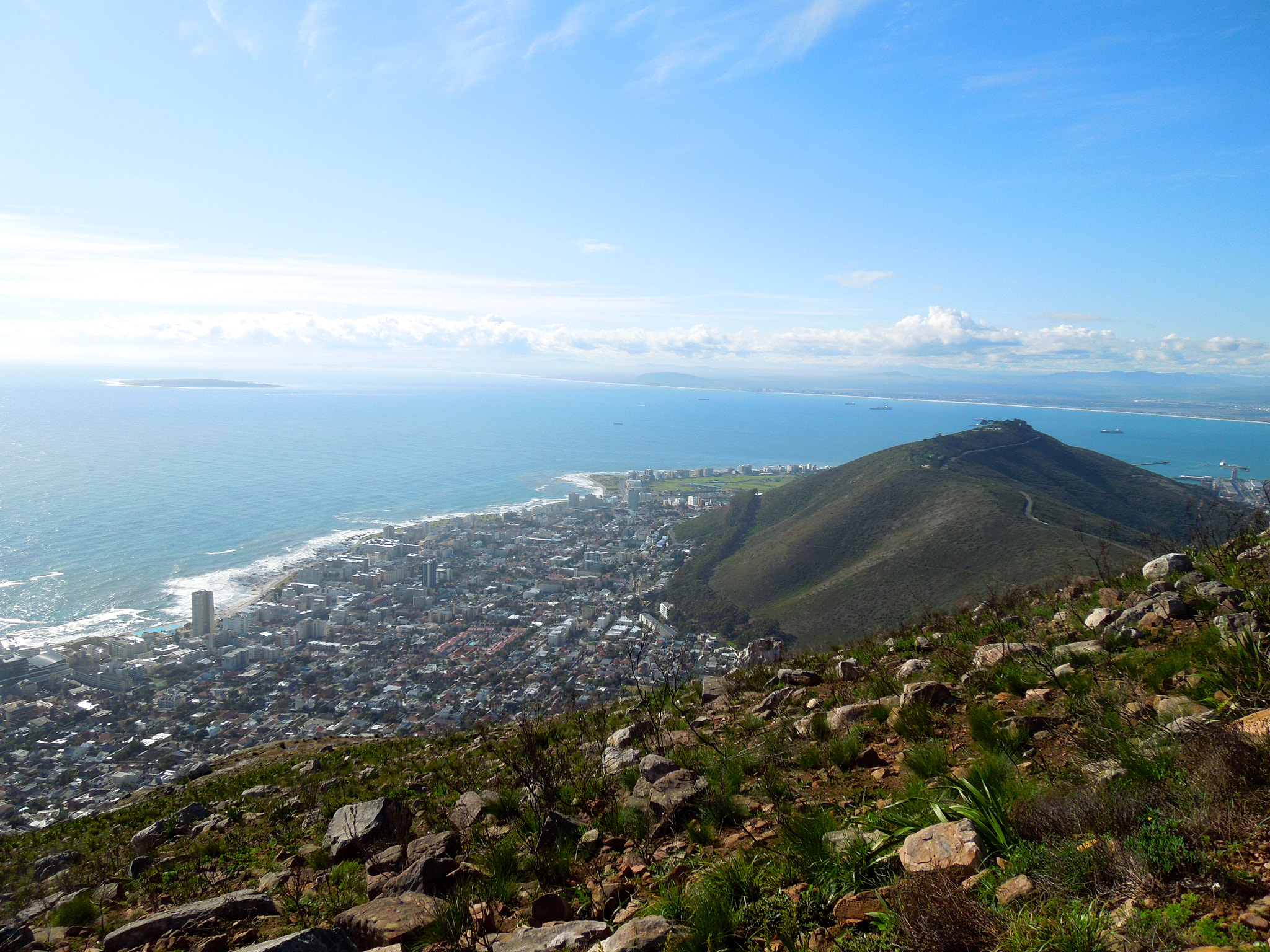 Nikon Coolpix S8200 sample photo. Cape town from lion's head photography