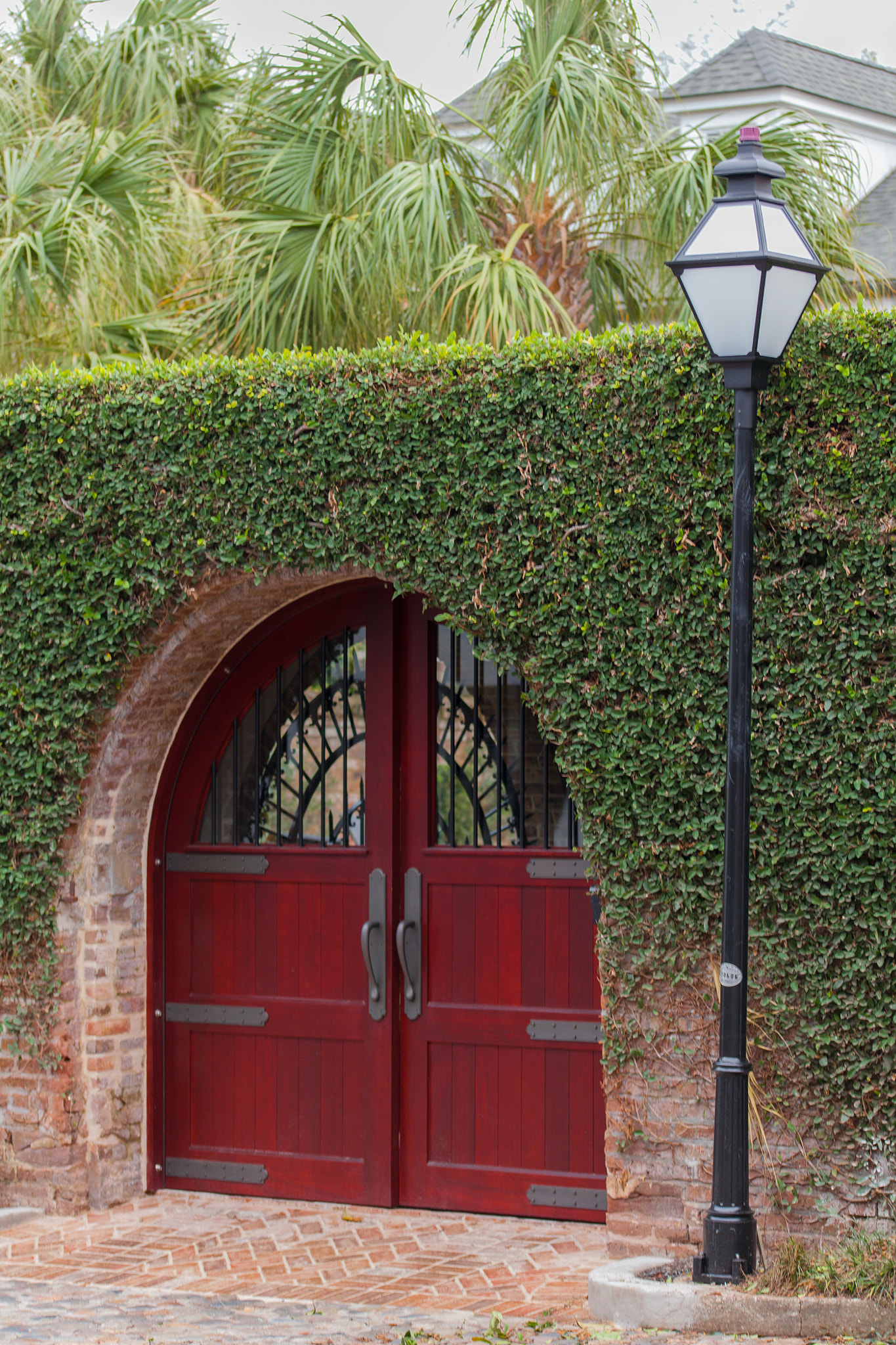 Sigma 105mm F2.8 EX DG OS HSM sample photo. Red door district photography