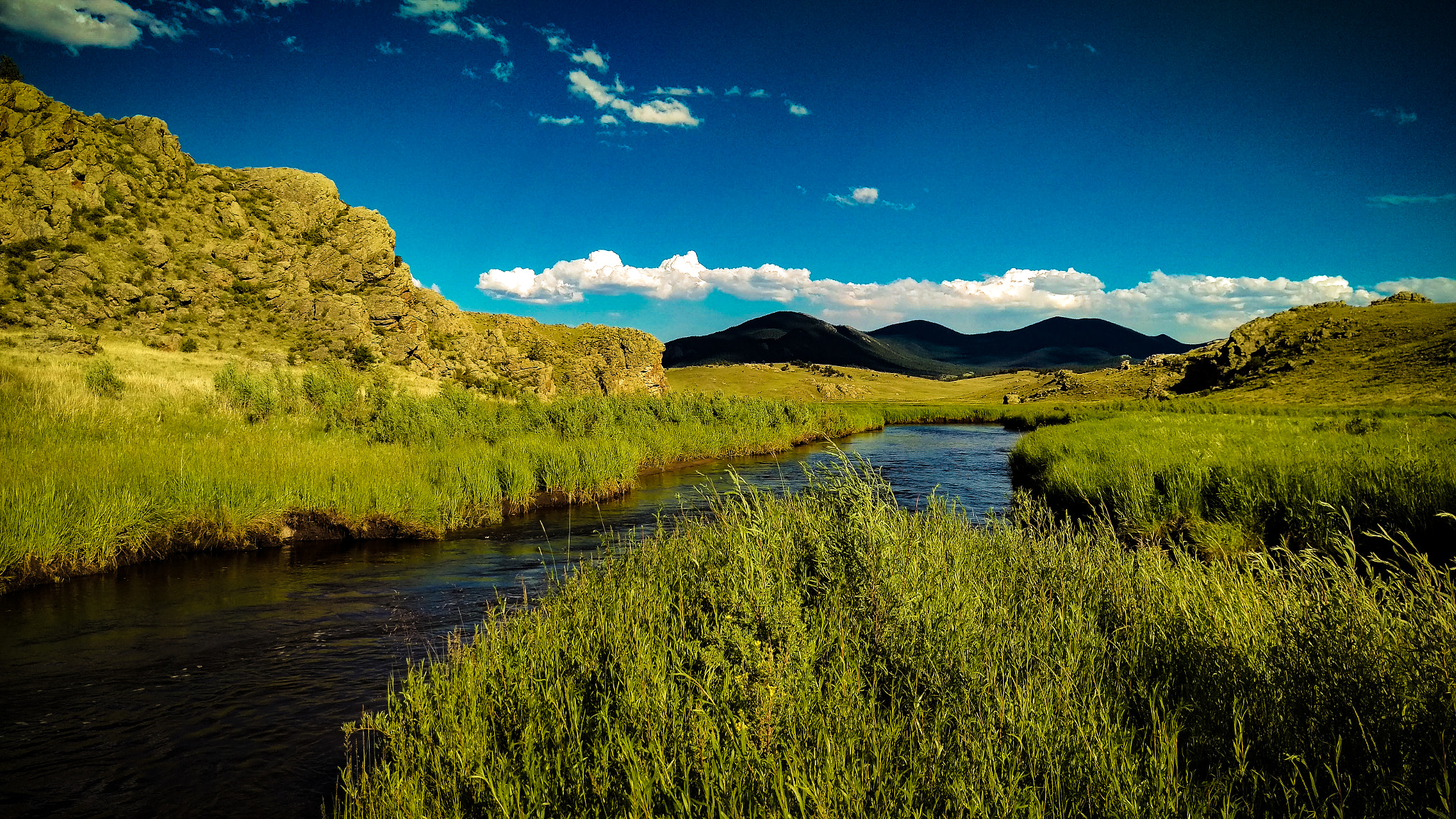 HTC M9 sample photo. Tarryall creek photography