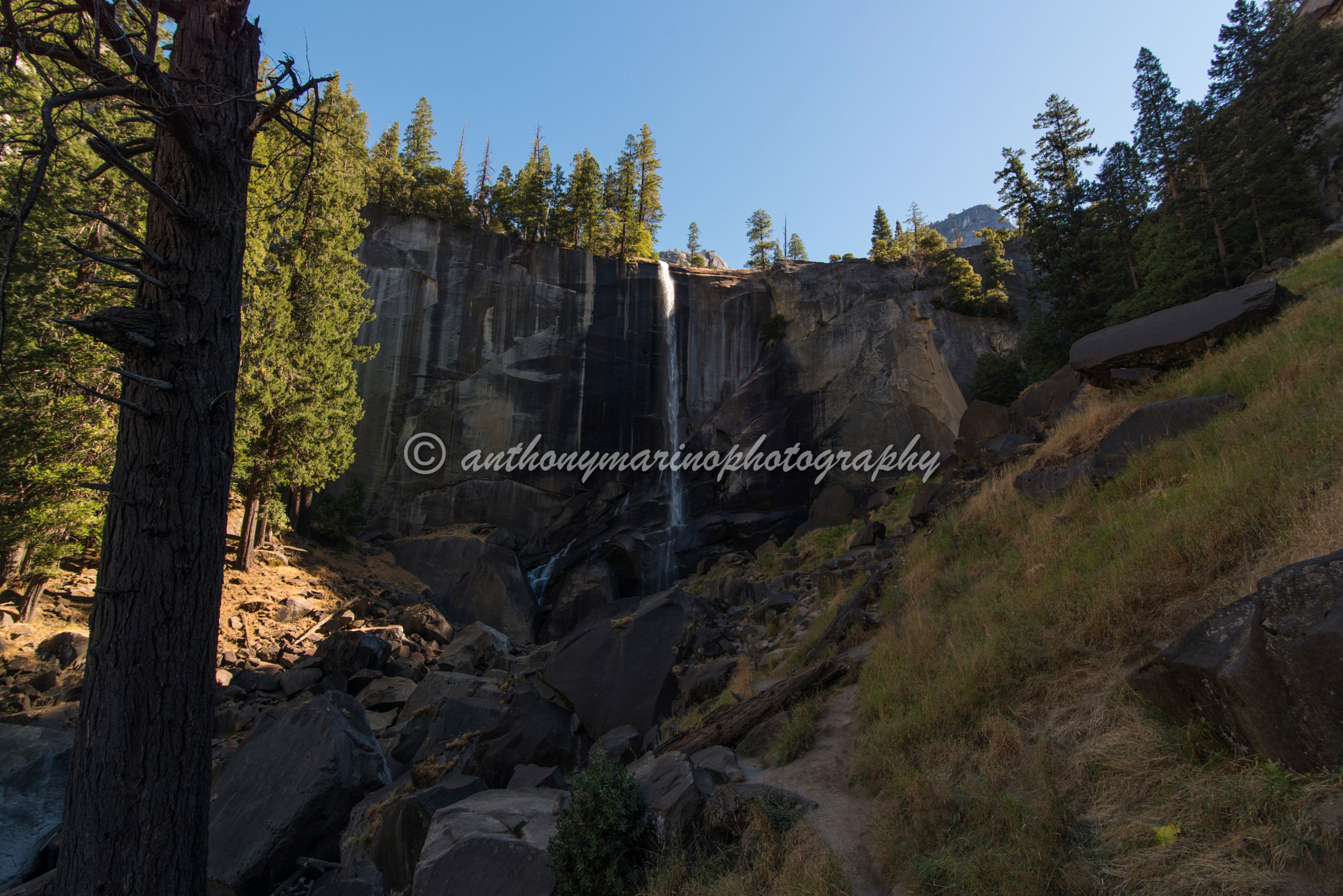 Tokina AT-X 16-28mm F2.8 Pro FX sample photo. Vernal falls yosemite photography