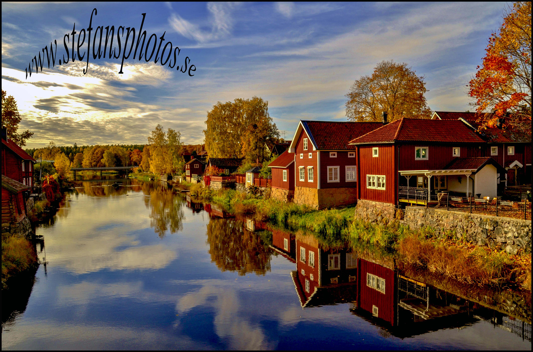 Nikon D5000 sample photo. Autumn at river photography