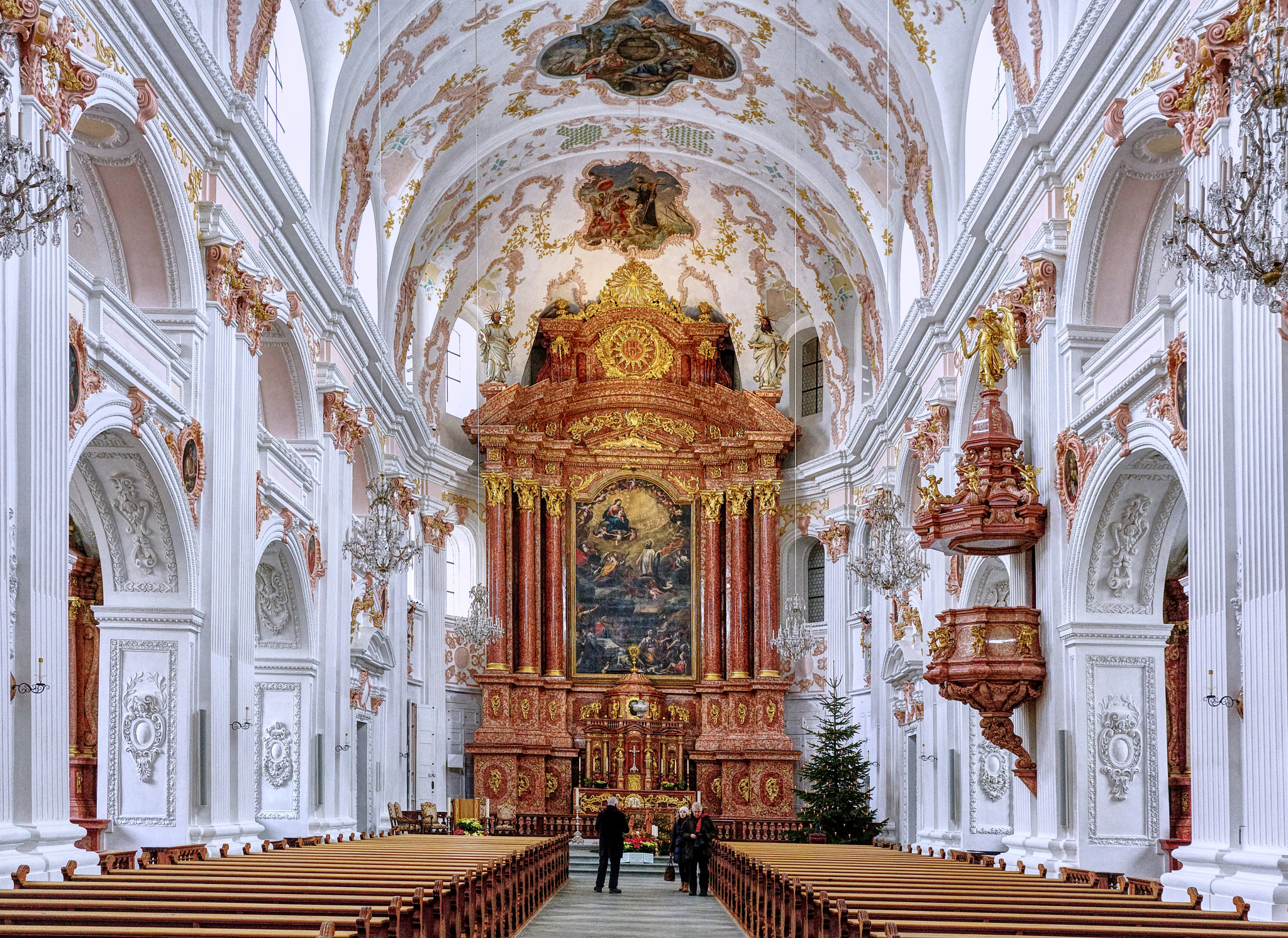 Sony a7R II + Sony Sonnar T* FE 35mm F2.8 ZA sample photo. Jesuitenkirche franz xaver photography