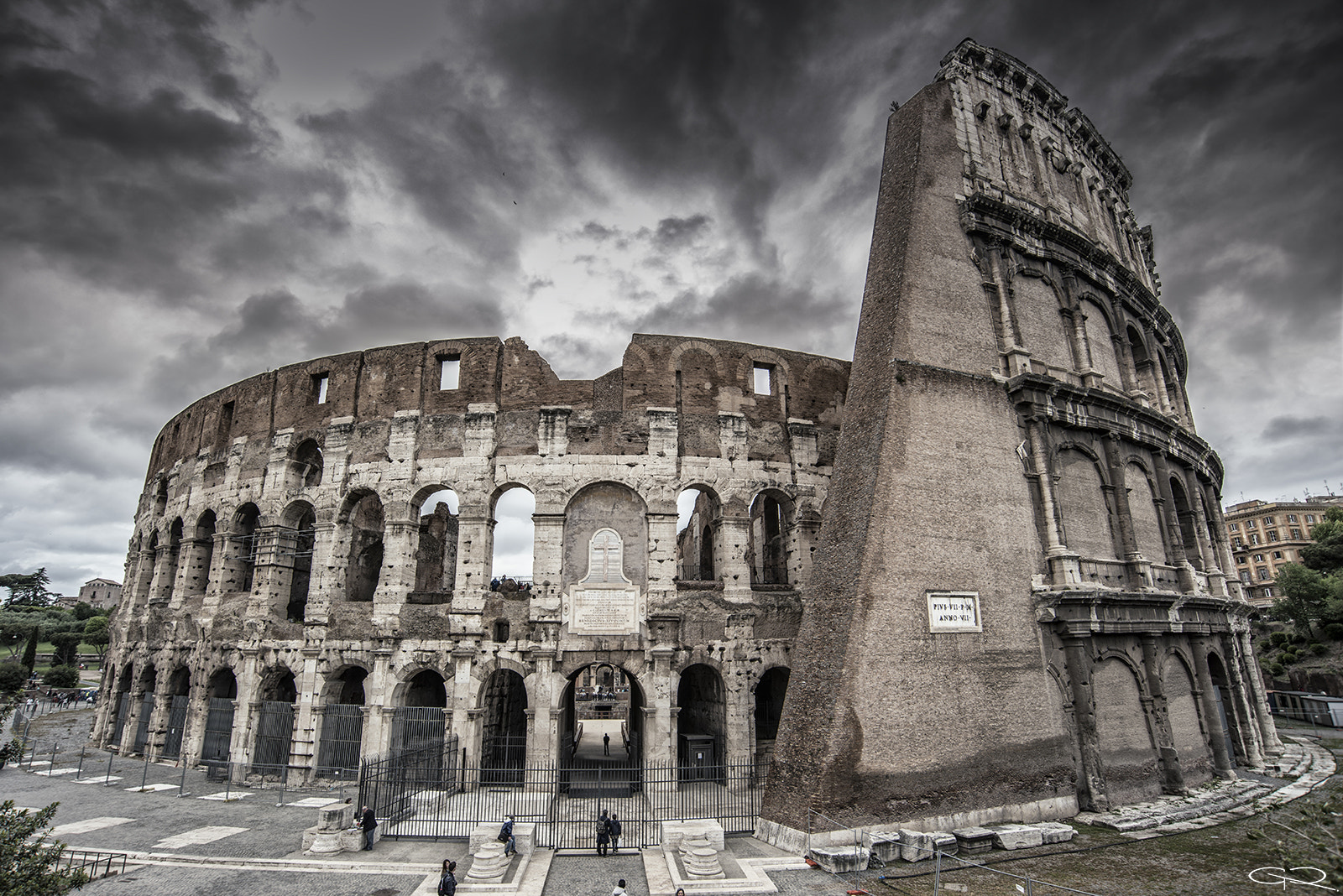Nikon D800 sample photo. Coliseo photography