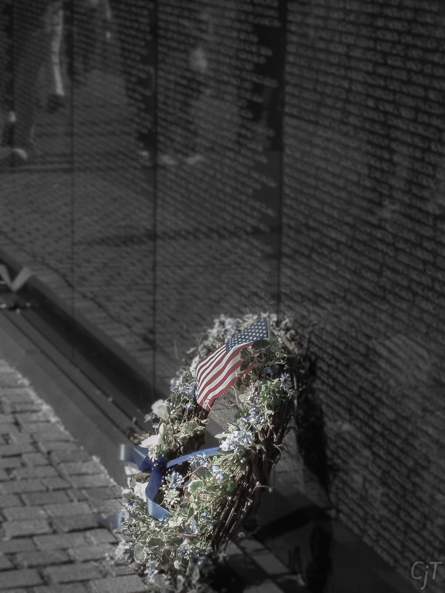 Olympus X-3,C-60Z sample photo. Vietnam veterans memorial photography