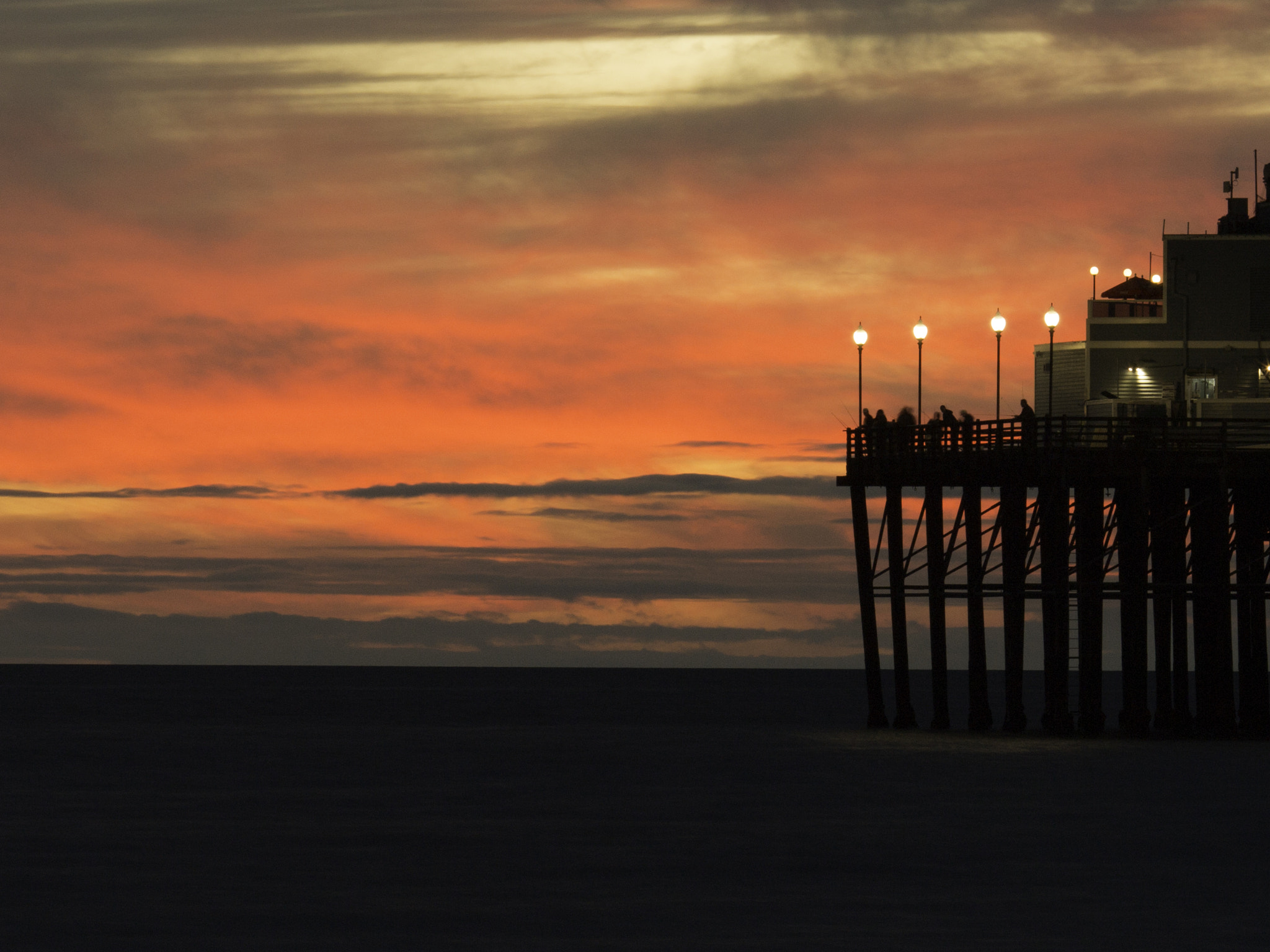 Canon EOS 70D + Canon EF 135mm F2L USM sample photo. Oceanside sunset photography