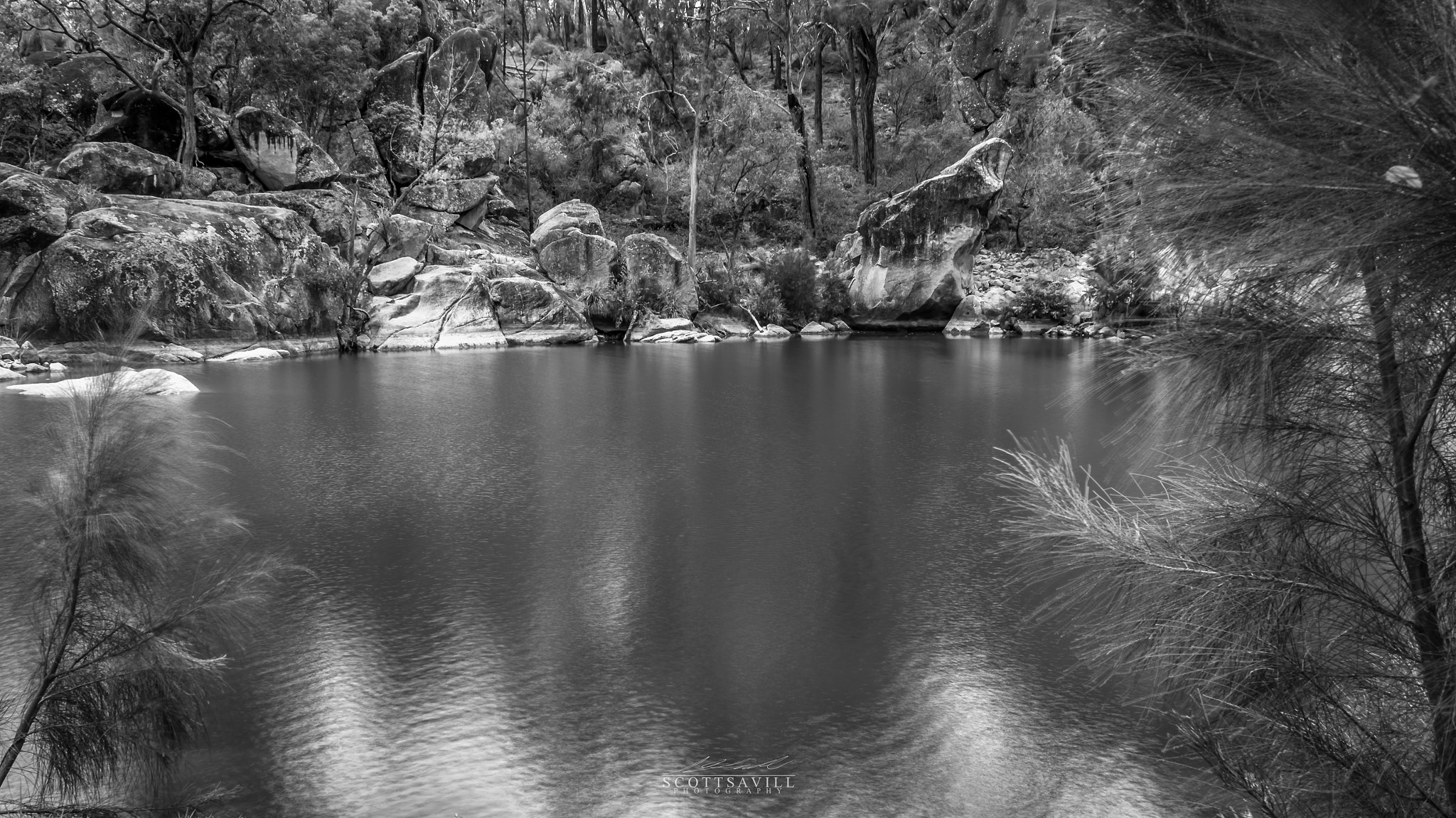 Sony SLT-A55 (SLT-A55V) + Tamron SP 24-70mm F2.8 Di VC USD sample photo. Coomba falls photography