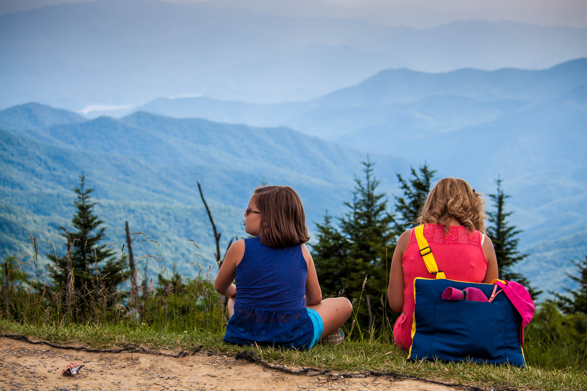 Canon EF-S 55-250mm F4-5.6 IS sample photo. Smokey mountains photography